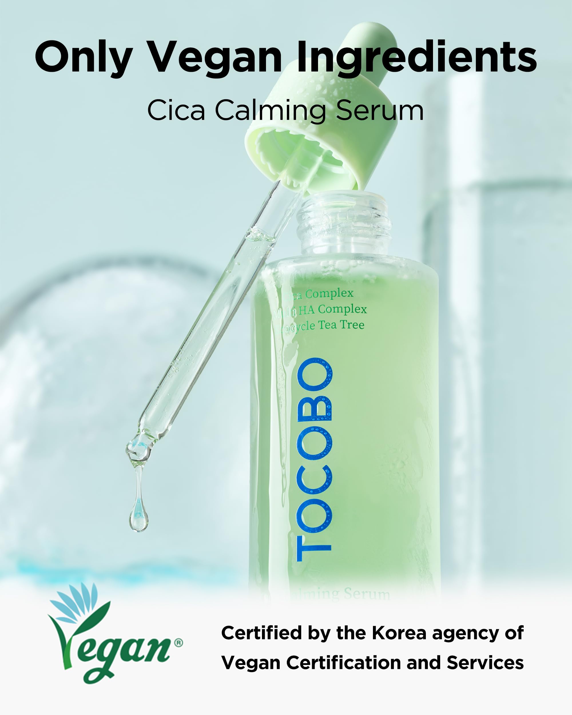 Foto 8 pulgar | Sérum Tocobo Cica Calming Con Cica, Árbol De Té Y Ácido Hialurónico - Venta Internacional.