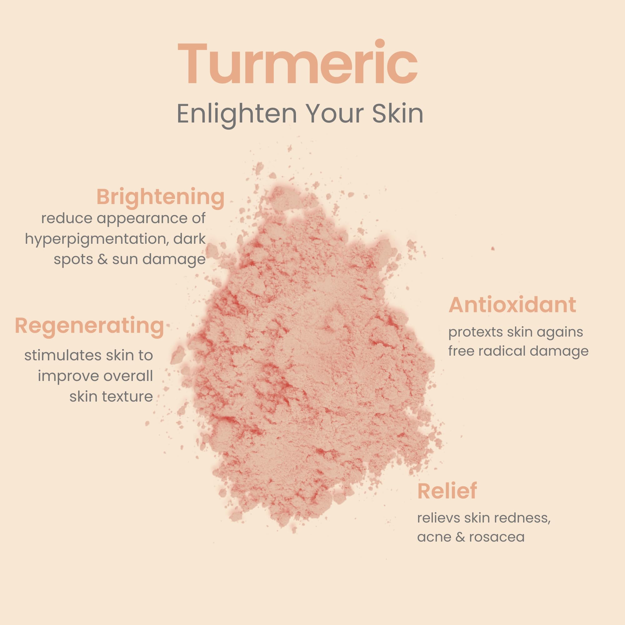 Foto 6 pulgar | Sérum Facial Natural Outcome Turmeric Con Vitamina C 30 Ml - Venta Internacional.