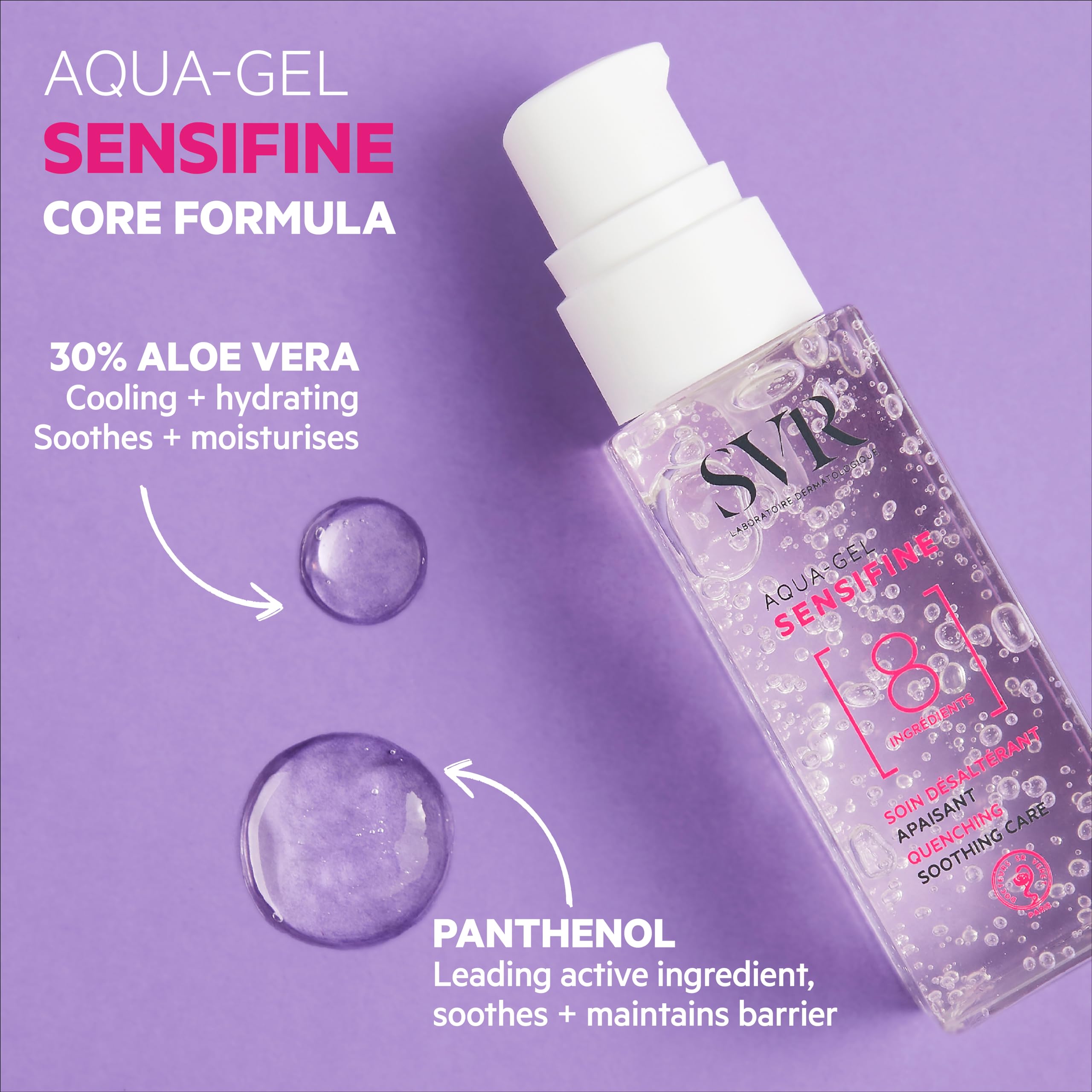 Foto 4 pulgar | Crema Hidratante Svr Sensifine Aqua Gel Para Rostro Normal A Mixto - Venta Internacional.