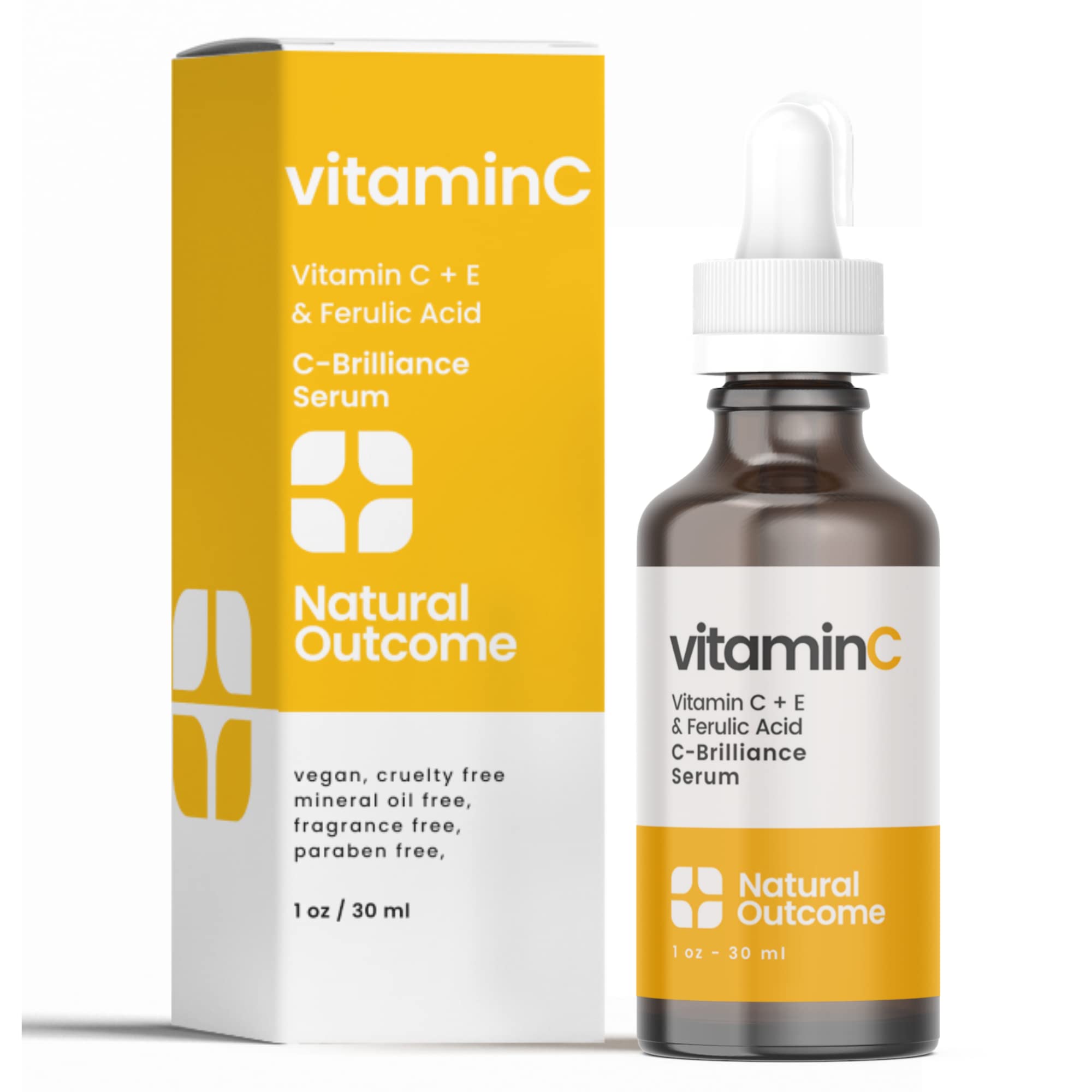 Foto 2 pulgar | Serum Natural Outcome Vitamina C Con Vitamina E Y Ácido Ferúlico, 30 Ml - Venta Internacional.