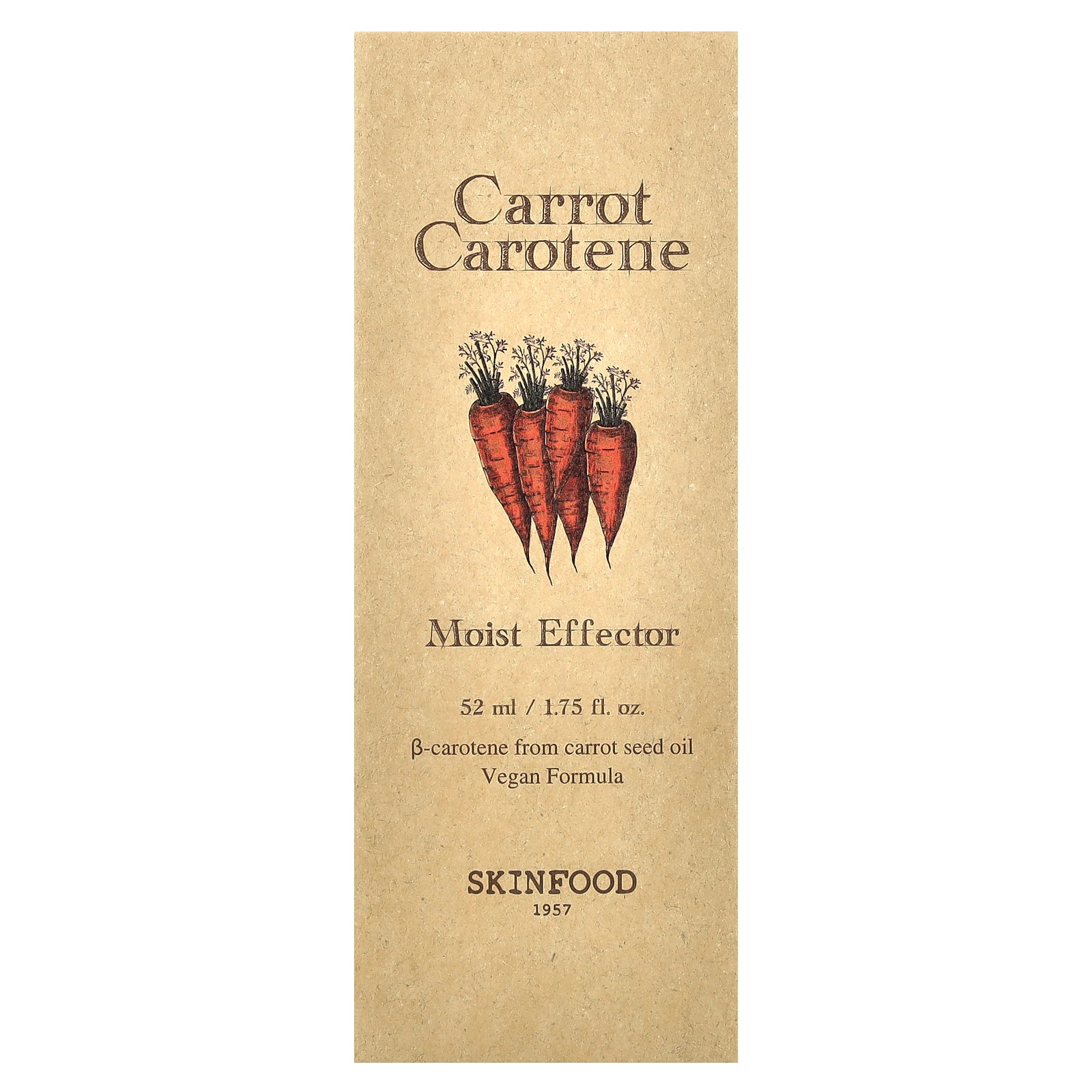 Foto 2 | Moist Effector Skinfood, Caroteno De Zanahoria, 52 Ml - Venta Internacional.