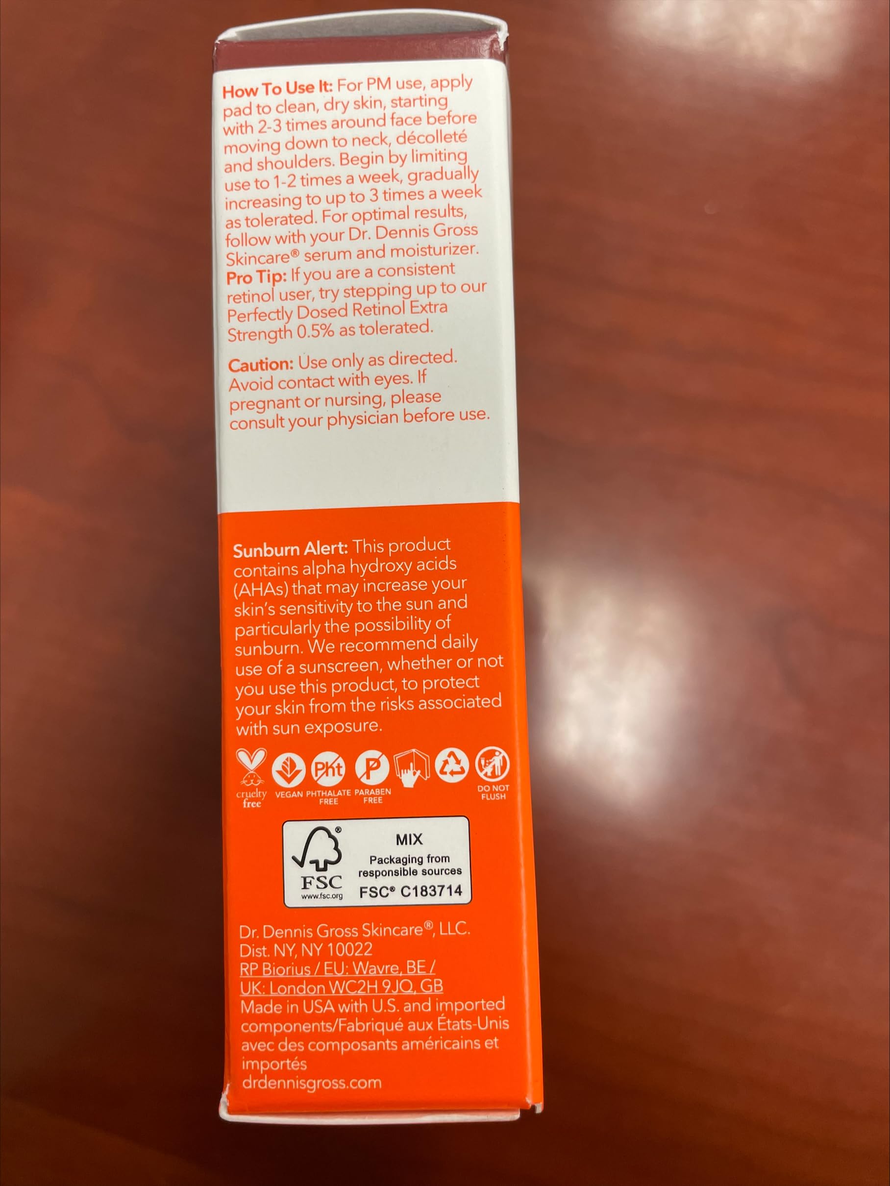 Foto 6 | Tratamiento Dr. Dennis Gross Retinol Avanzado + Ferúlico 0,2% - Venta Internacional.