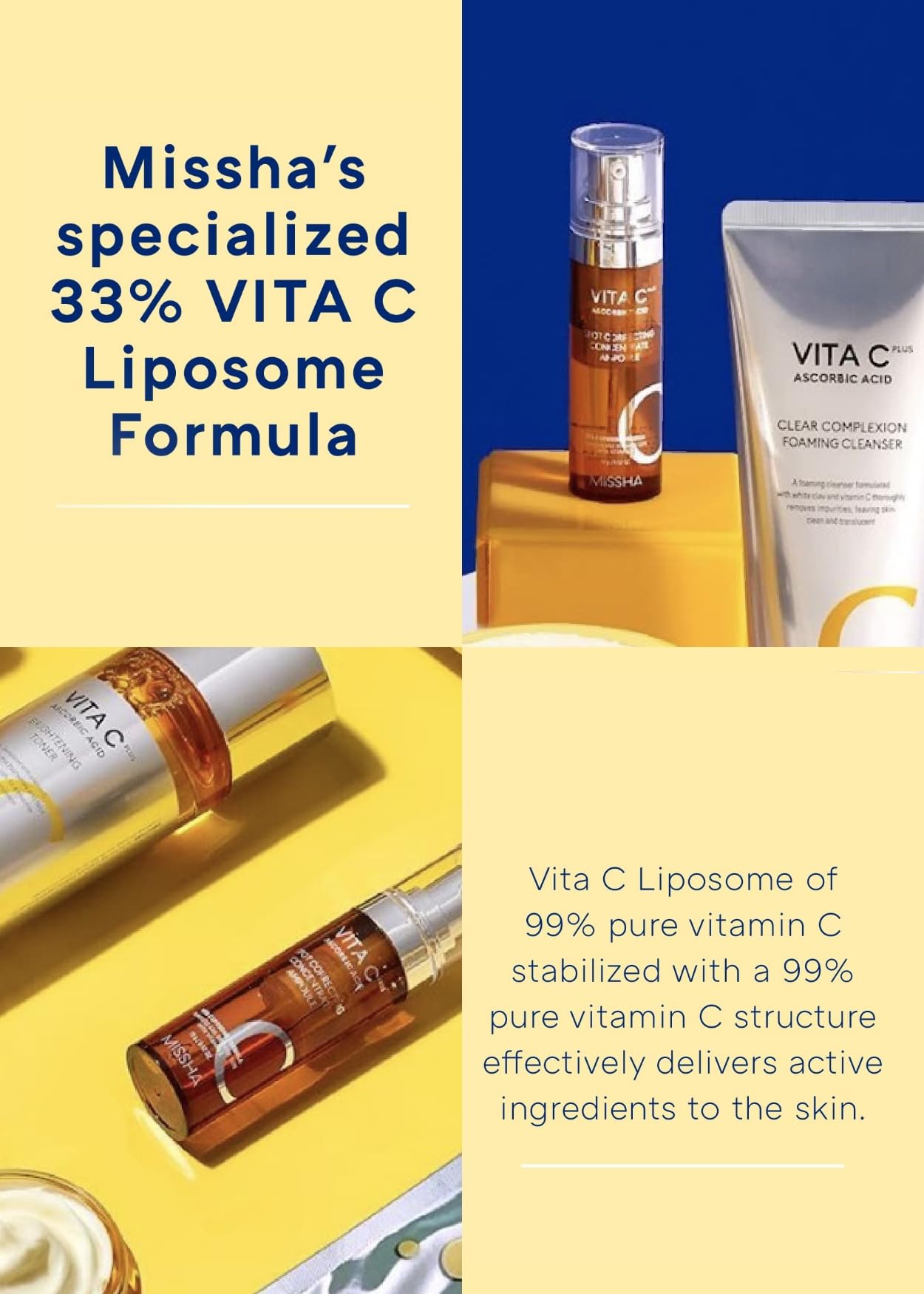 Foto 4 | Sérum Facial En Barra Missha Vita C Plus En Ampolla - Venta Internacional.