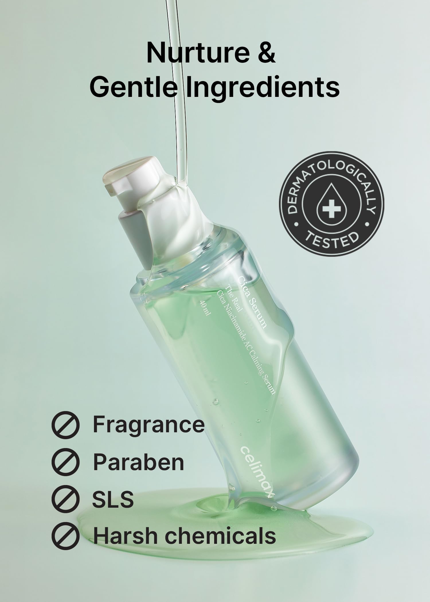Foto 4 pulgar | Sérum Celimax The Real Cica Niacinamida Ac Calmante 40 Ml - Venta Internacional