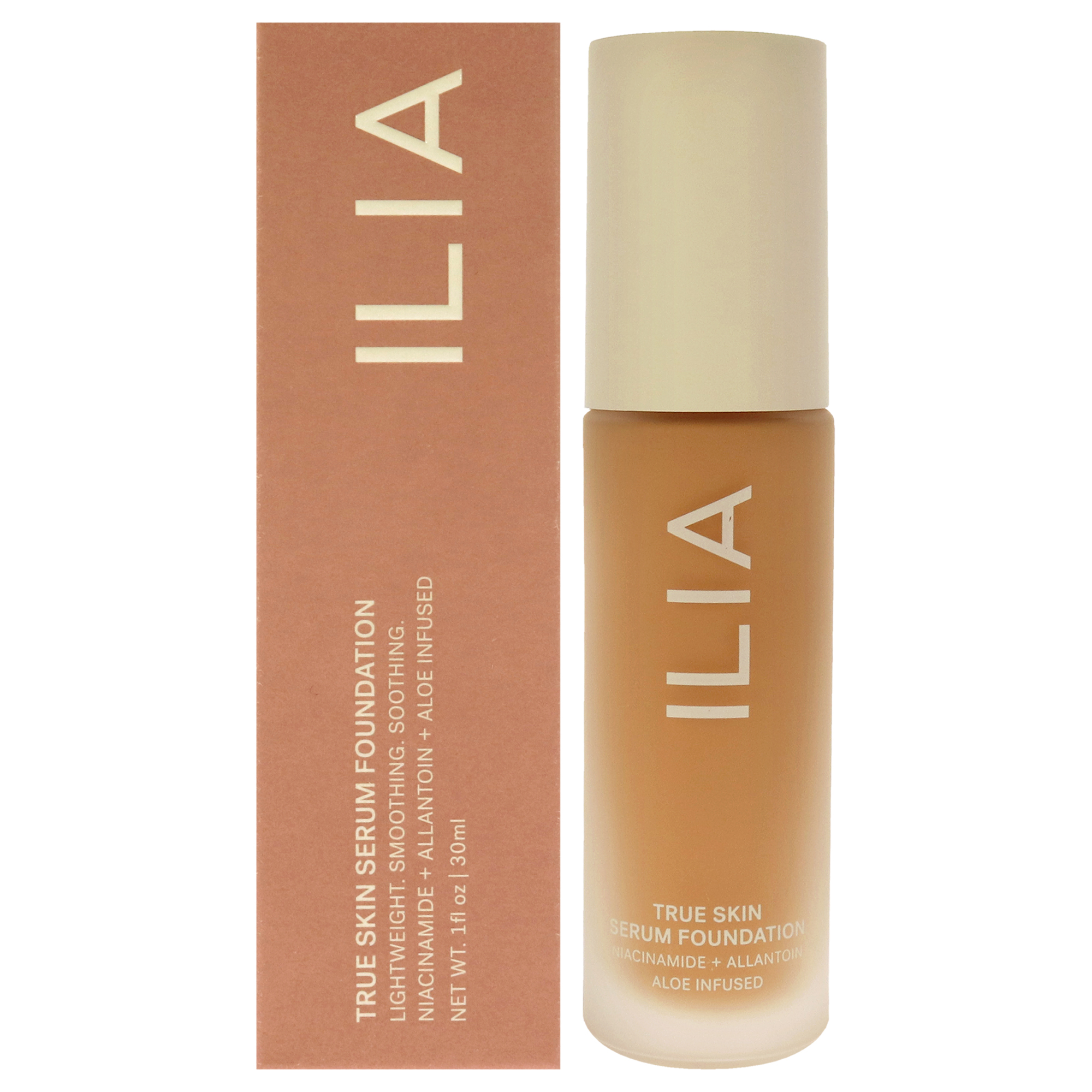 Sérum Foundation Ilia Beauty True Skin Sf4 Bowen, 30 Ml - Venta Internacional.