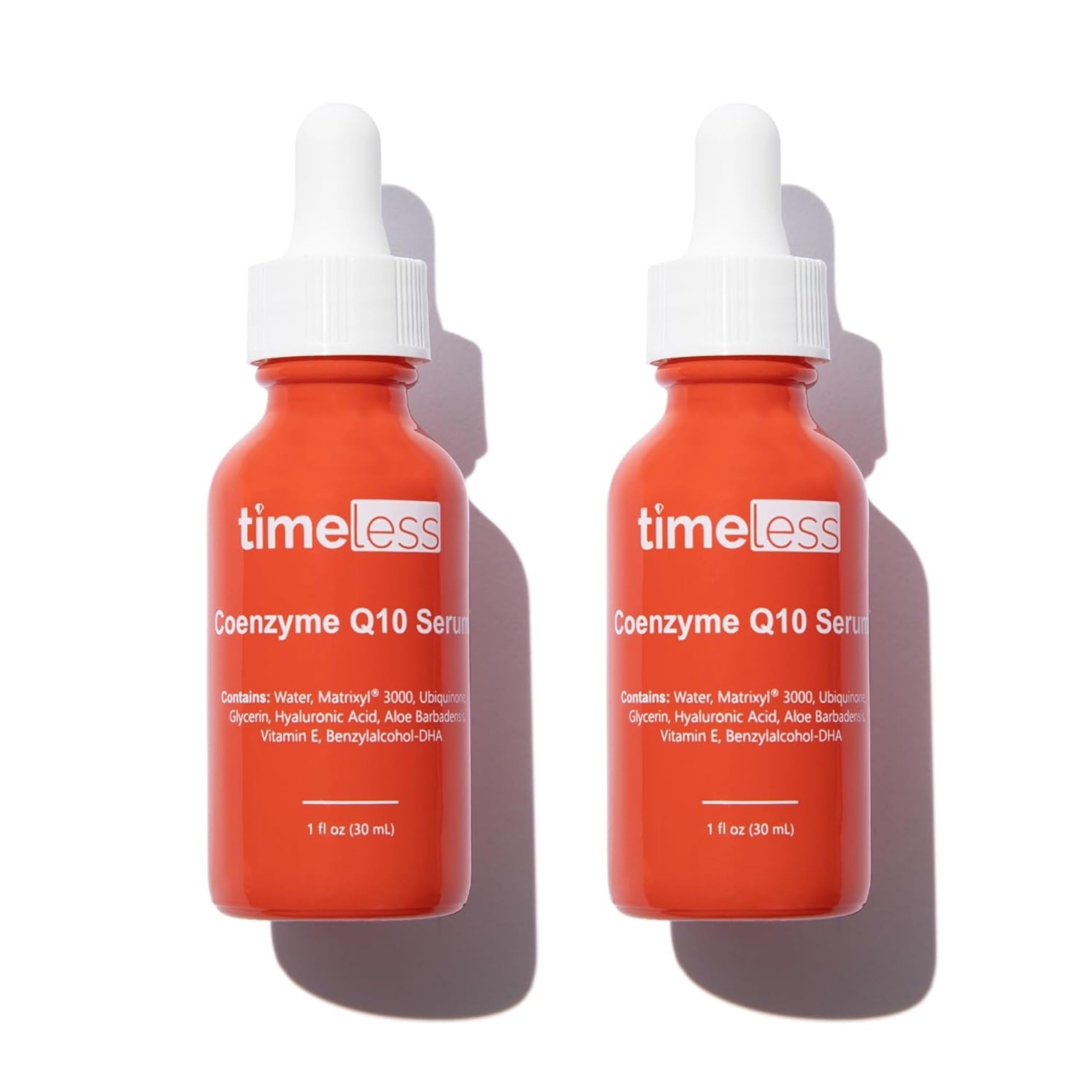 Sérum Para El Cuidado De La Piel Timeless Skin Care Coenzyme Q10 30 Ml X2 - Venta Internacional.