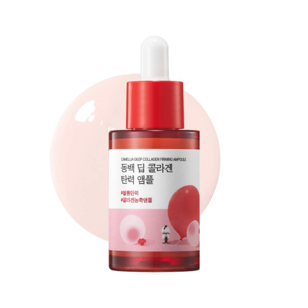 Sérum Facial Round Lab Camellia Deep Colágeno Reafirmante 30 Ml - Venta Internacional.