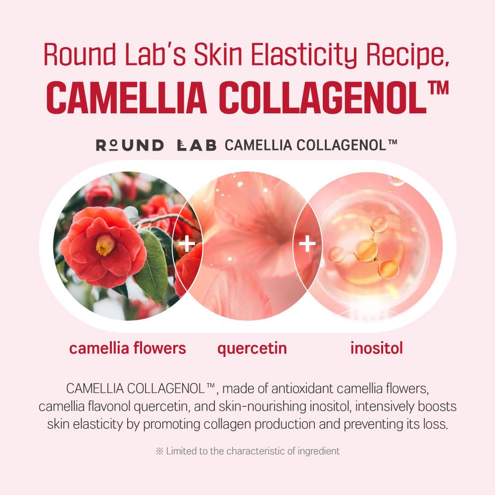 Foto 6 | Sérum Facial Round Lab Camellia Deep Colágeno Reafirmante 30 Ml - Venta Internacional.