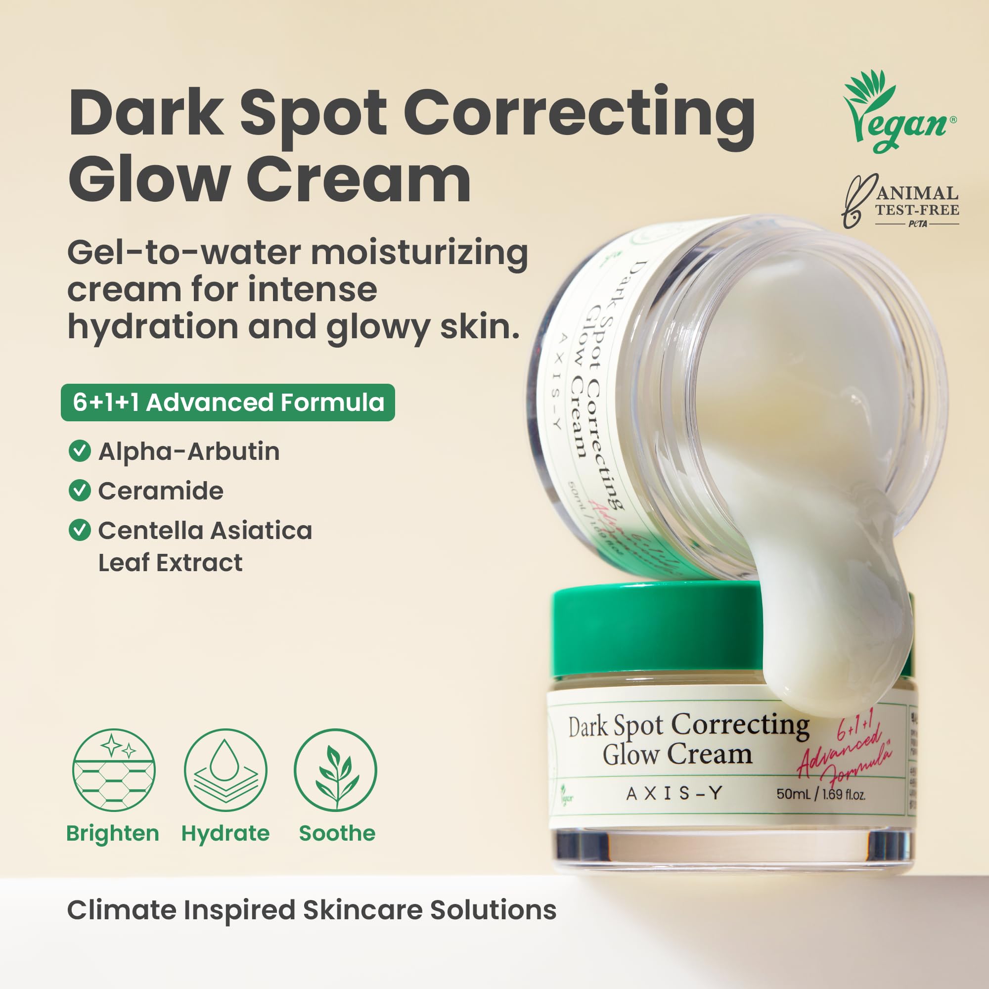 Foto 2 | Crema Hidratante Axis-y Dark Spot Correcting Glow 50 Ml - Venta Internacional.