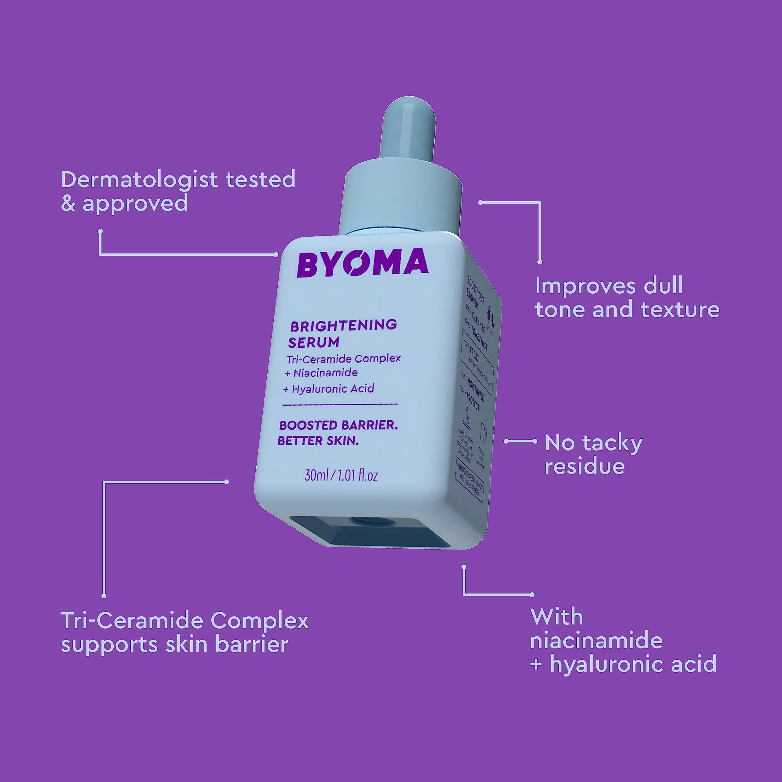 Foto 5 | Sérum Byoma Iluminador E Hidratante Con Ácido Hialurónico 30 Ml - Venta Internacional.
