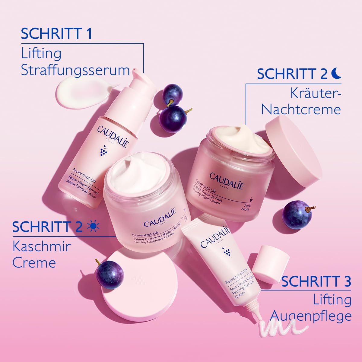 Foto 7 pulgar | Crema De Noche Caudalie Resveratrol-lift Retinol Alternative 50 Ml - Venta Internacional.