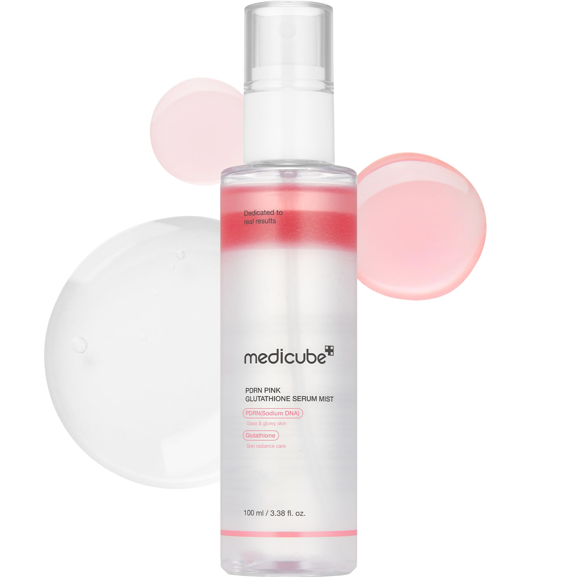 Foto 2 pulgar | Sérum En Aerosol Medicube Salmon Dna Pdrn Con Glutatión Rosa, 100 Ml - Venta Internacional.