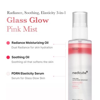 Foto 3 | Sérum En Aerosol Medicube Salmon Dna Pdrn Con Glutatión Rosa, 100 Ml - Venta Internacional.