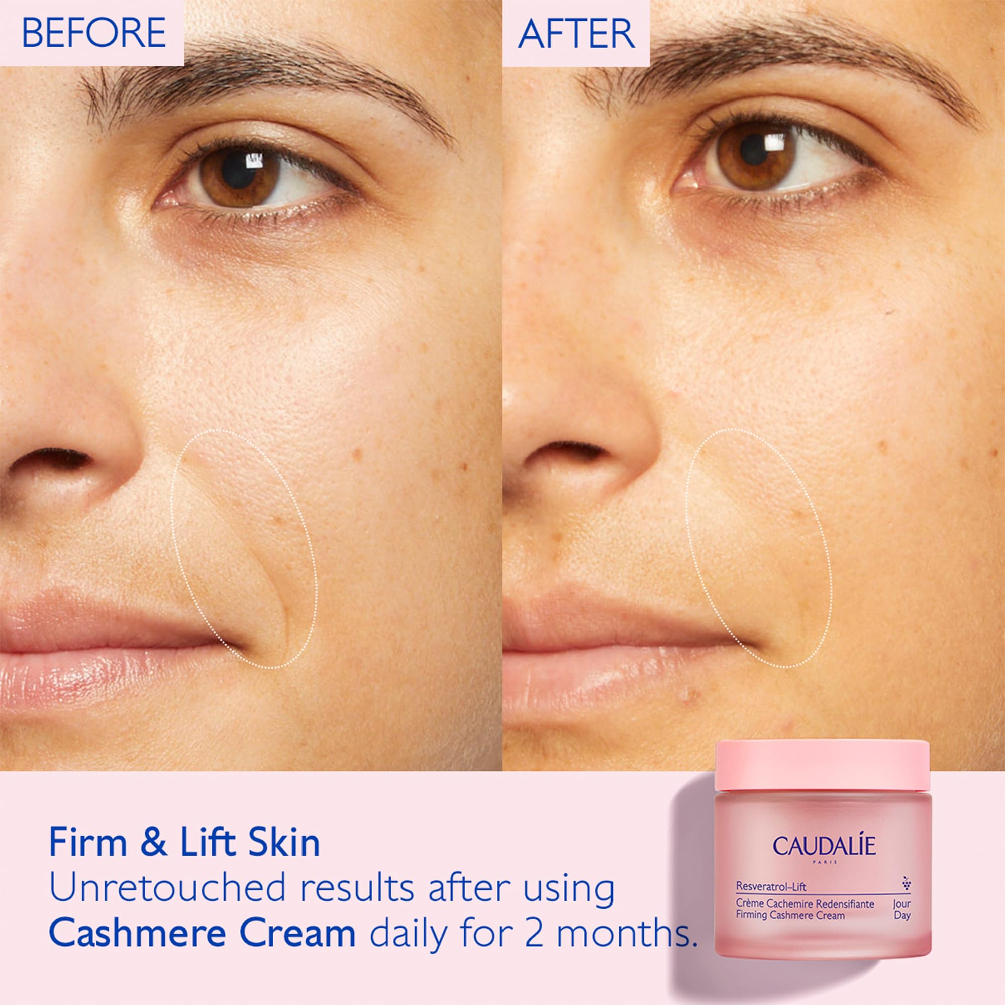 Foto 2 | Crema Hidratante Caudalie Resveratrol-lift Retinol Relill, 50 Ml - Venta Internacional.