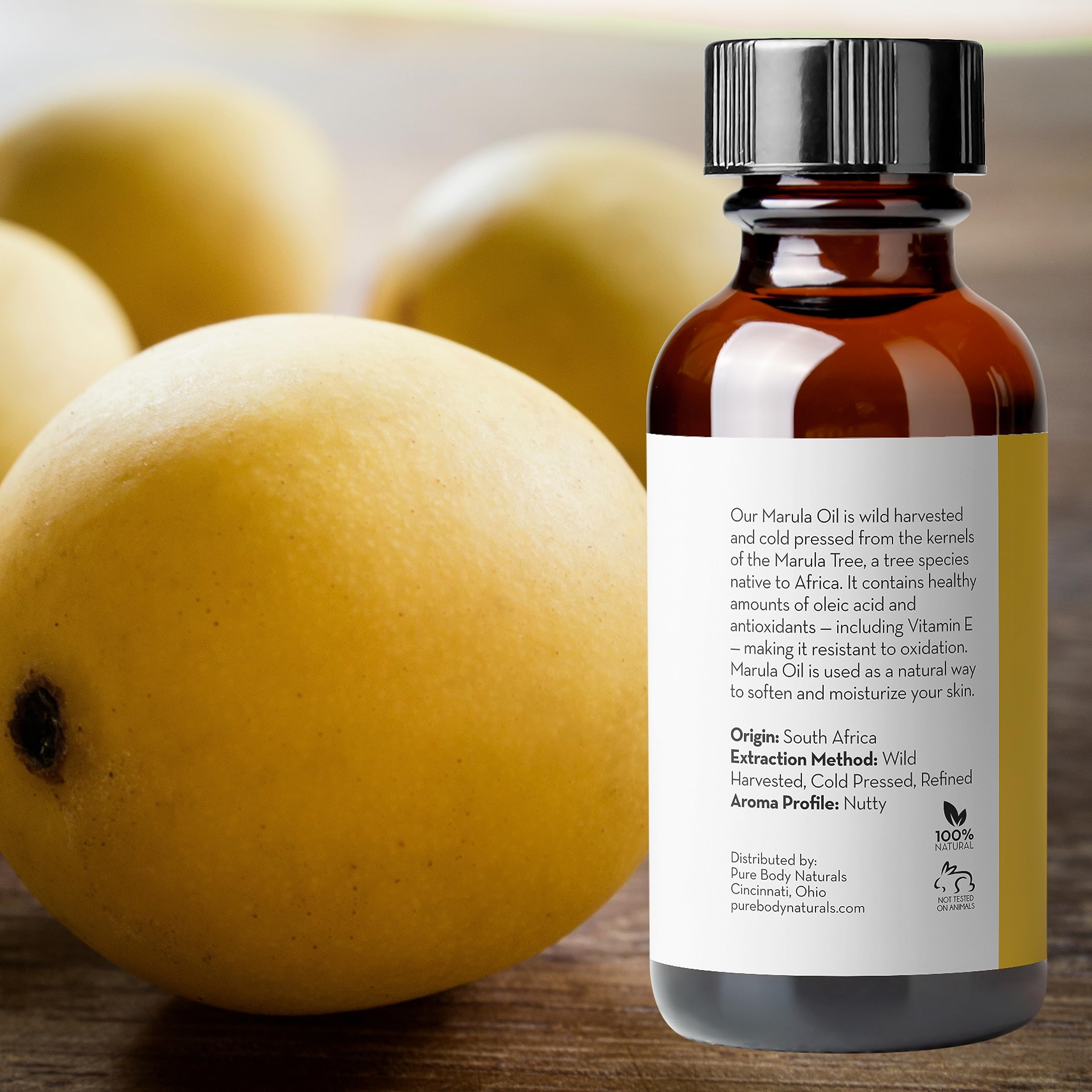 Foto 8 pulgar | Aceite Facial Pure Body Naturals Marula 30 Ml 100% Natural - Venta Internacional.