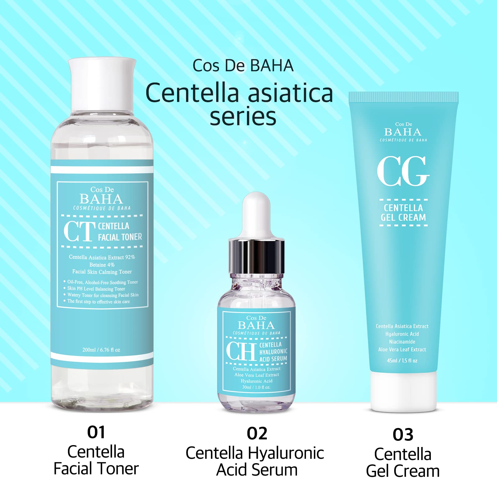 Foto 7 pulgar | Sérum Facial Cos De Baha Extracto De Centella Asiática 30 Ml - Venta Internacional.
