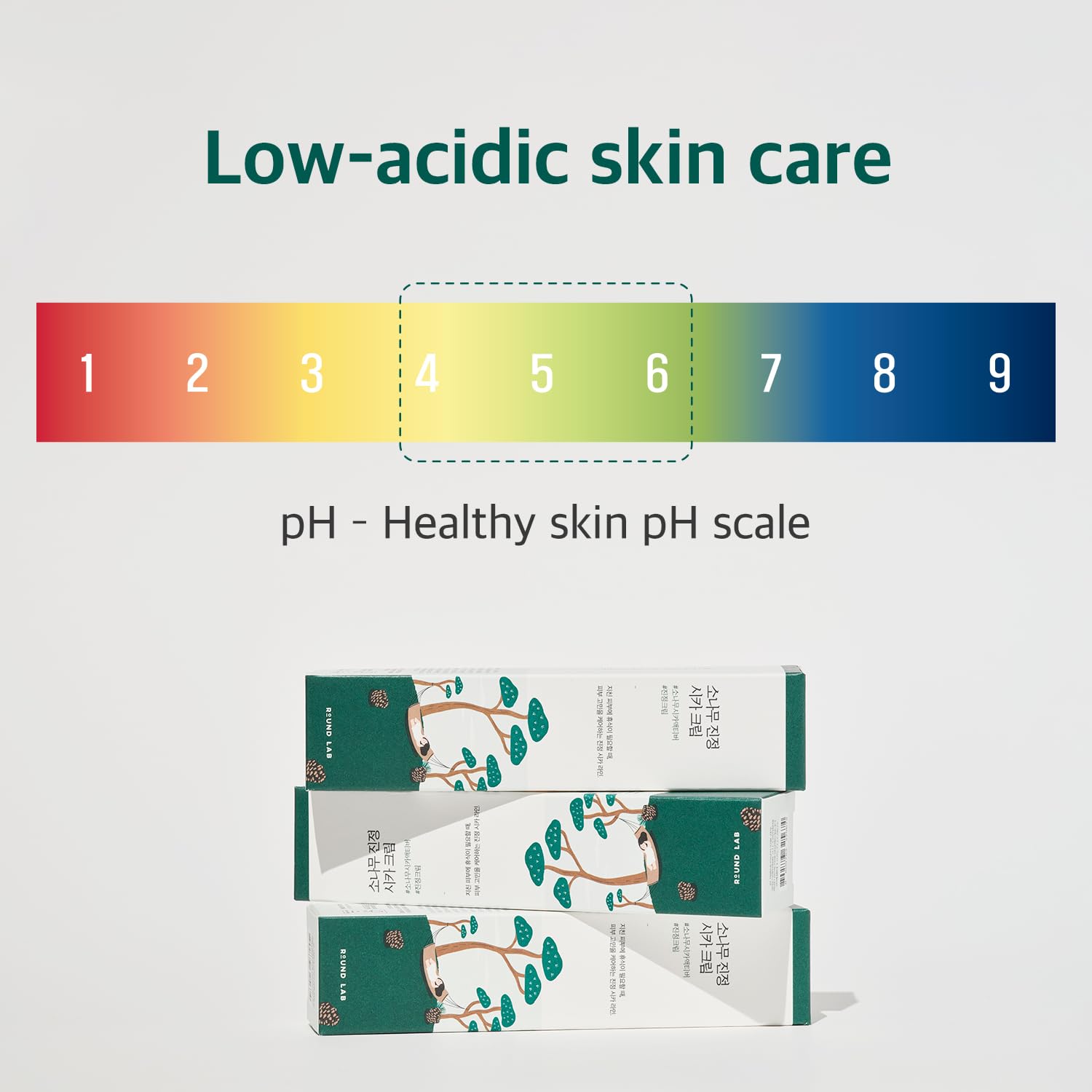 Foto 3 | Crema Hidratante Round Lab Pine Calming Cica Cream 50 Ml - Venta Internacional.
