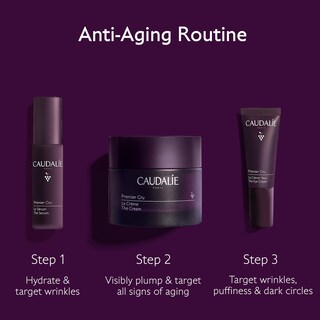 Foto 2 | Set De Cuidado De La Piel Caudalie Premier Cru Crema Antienvejecimiento +2 Travel - Venta Internacional.