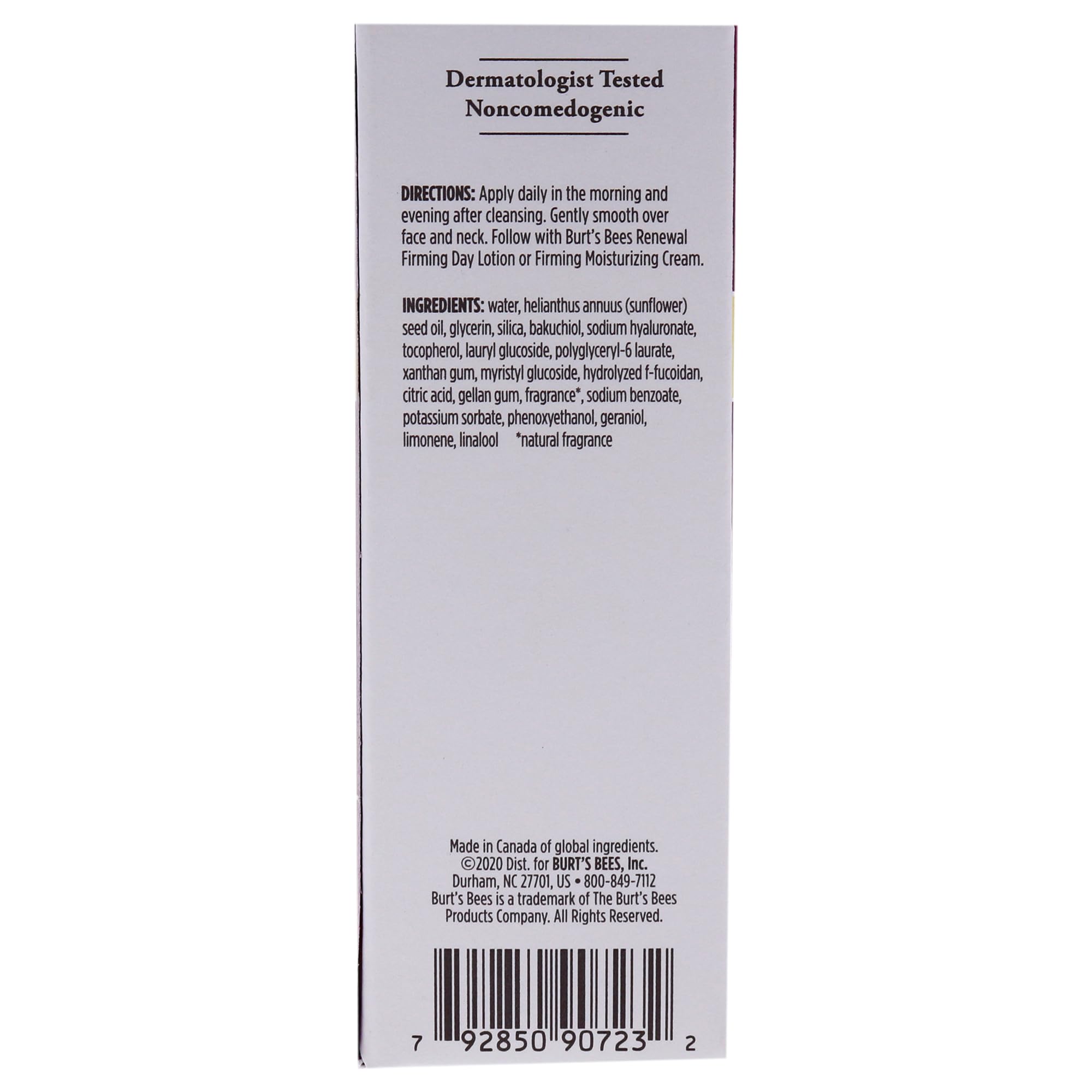 Foto 8 pulgar | Sérum Burt's Bees Renewal Intensive Reafirmante 30 Ml Con Bakuchiol - Venta Internacional.