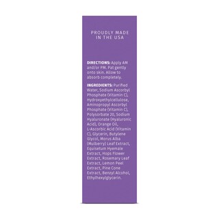 Foto 5 | Serum Reviva Labs, Antioxidante De Vitamina C De Doble Fuente, 30 Ml - Venta Internacional.