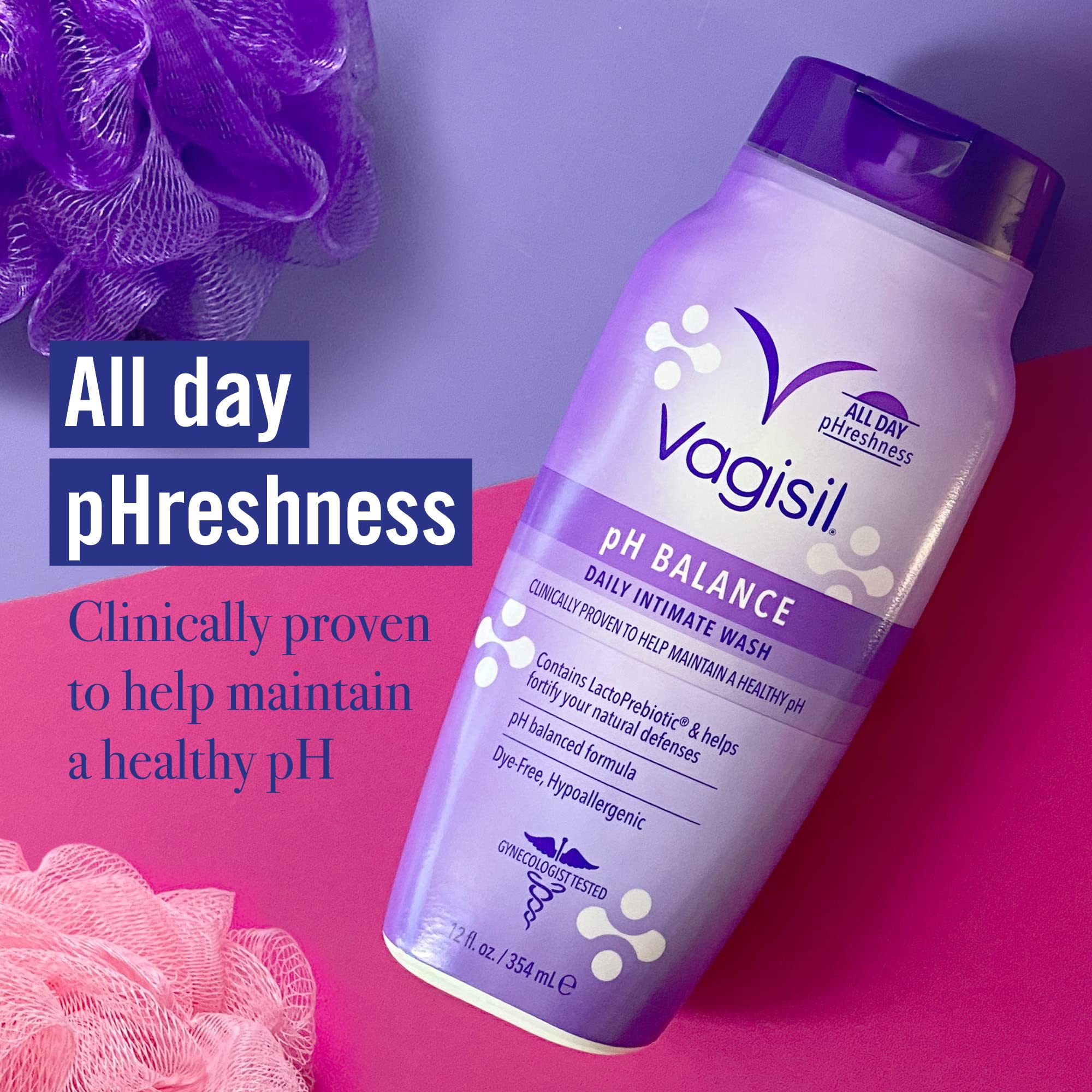 Foto 2 | Feminine Wash Vagisil Ph Balance 355 Ml Probado Por Ginecólogos - Venta Internacional.