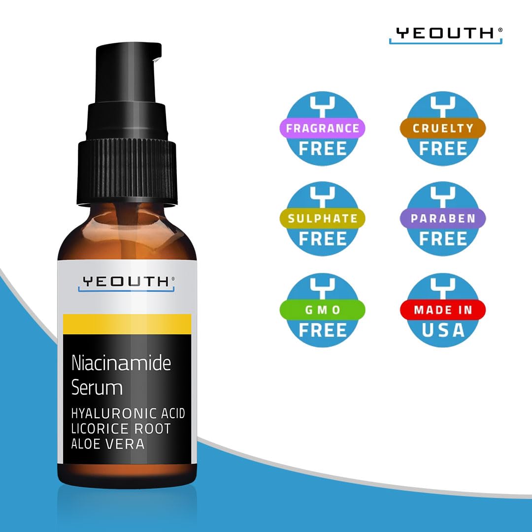 Foto 7 pulgar | Sérum Yeouth Niacinamida 10% Con Ácido Hialurónico Y Aloe 30 Ml - Venta Internacional.