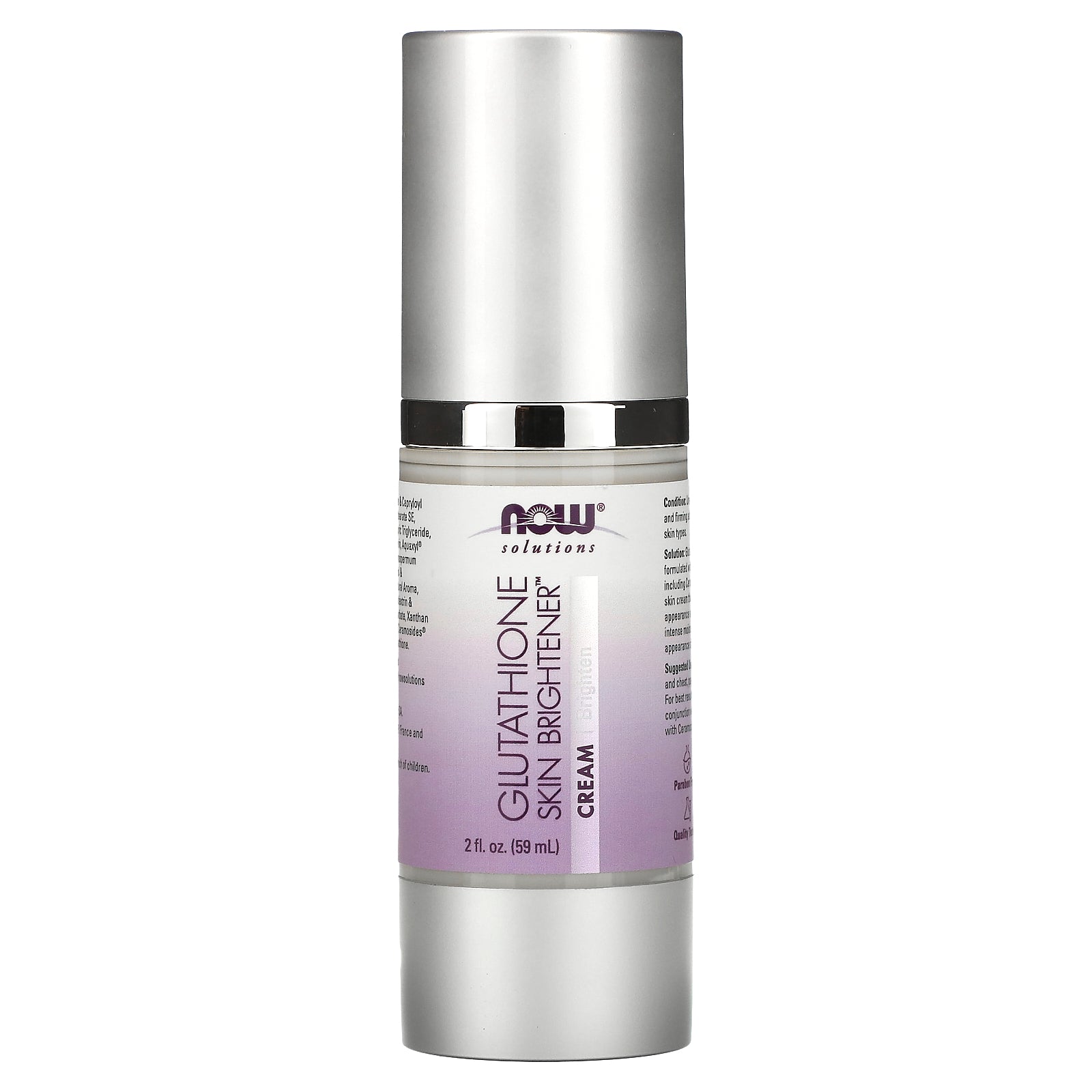 Crema Aclaradora Para La Piel Now Foods Solutions Glutatión 59 Ml - Venta Internacional.