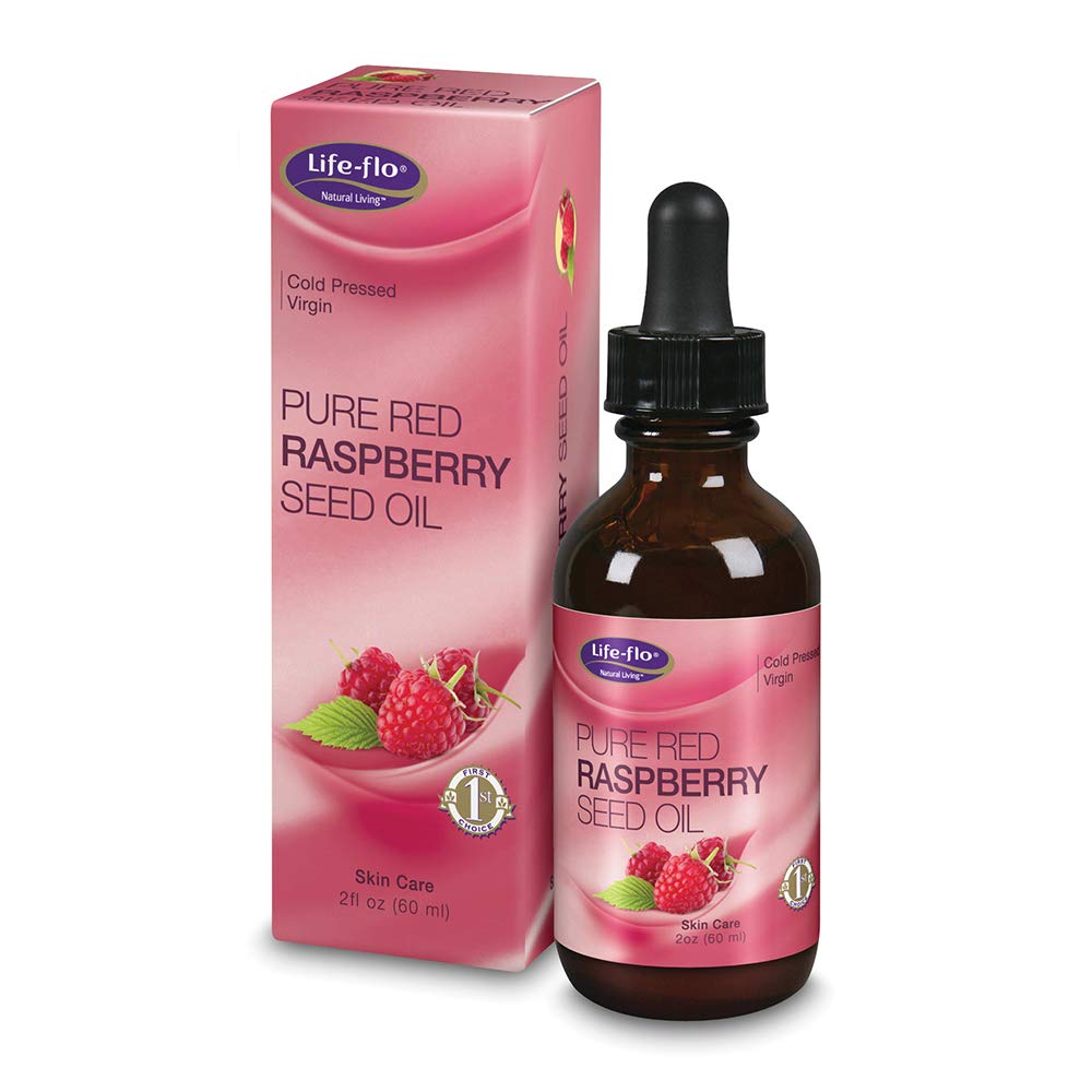 Aceite De Semilla De Frambuesa Roja Pura Life-flo 60 Ml - Venta Internacional.
