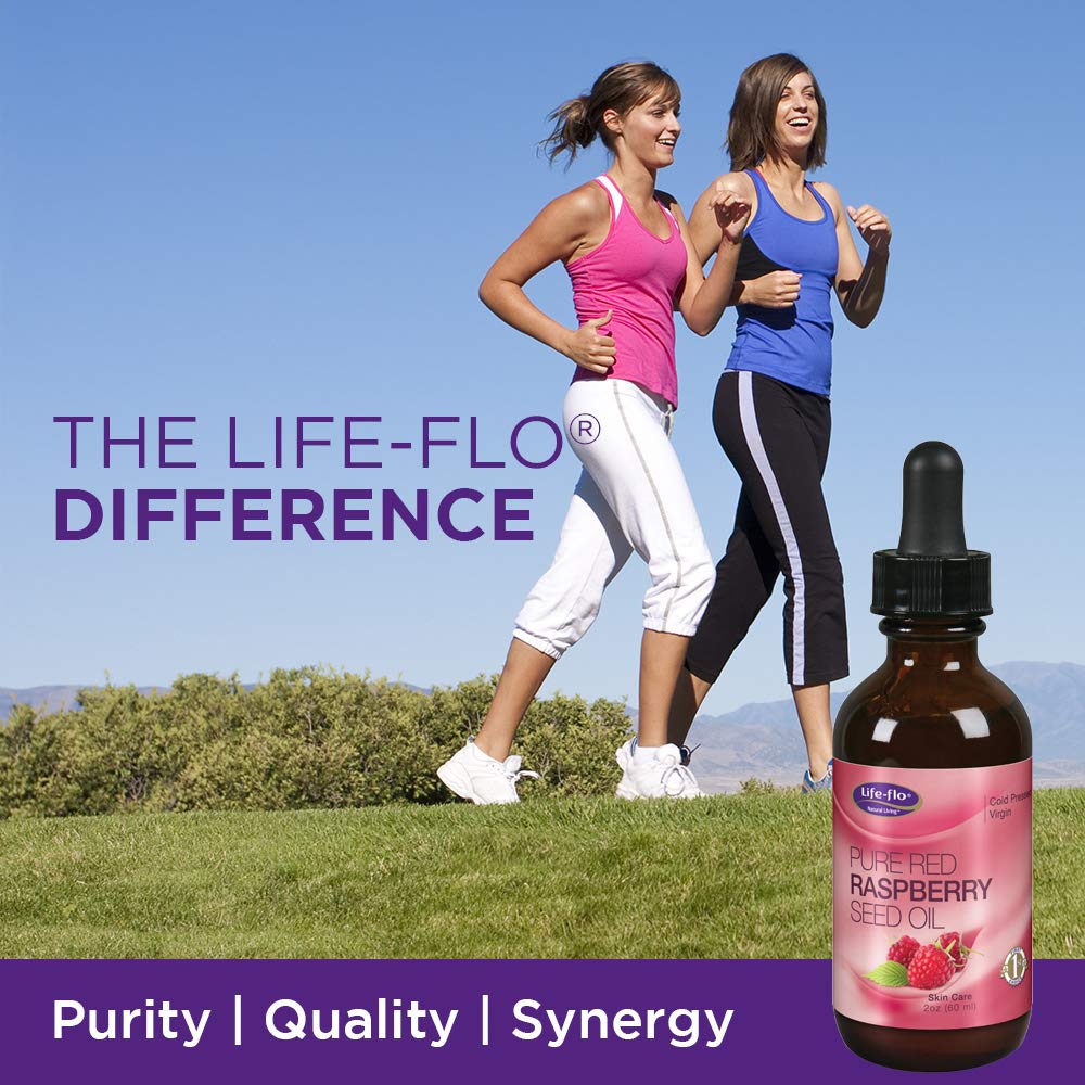 Foto 5 | Aceite De Semilla De Frambuesa Roja Pura Life-flo 60 Ml - Venta Internacional.