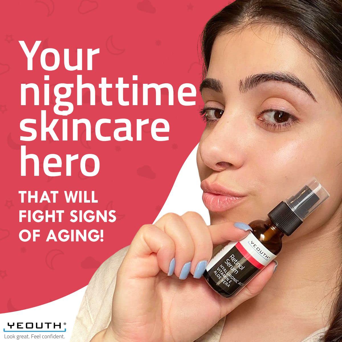 Foto 3 pulgar | Sérum Yeouth Retinol Con Ácido Hialurónico 30 Ml Antienvejecimiento - Venta Internacional.