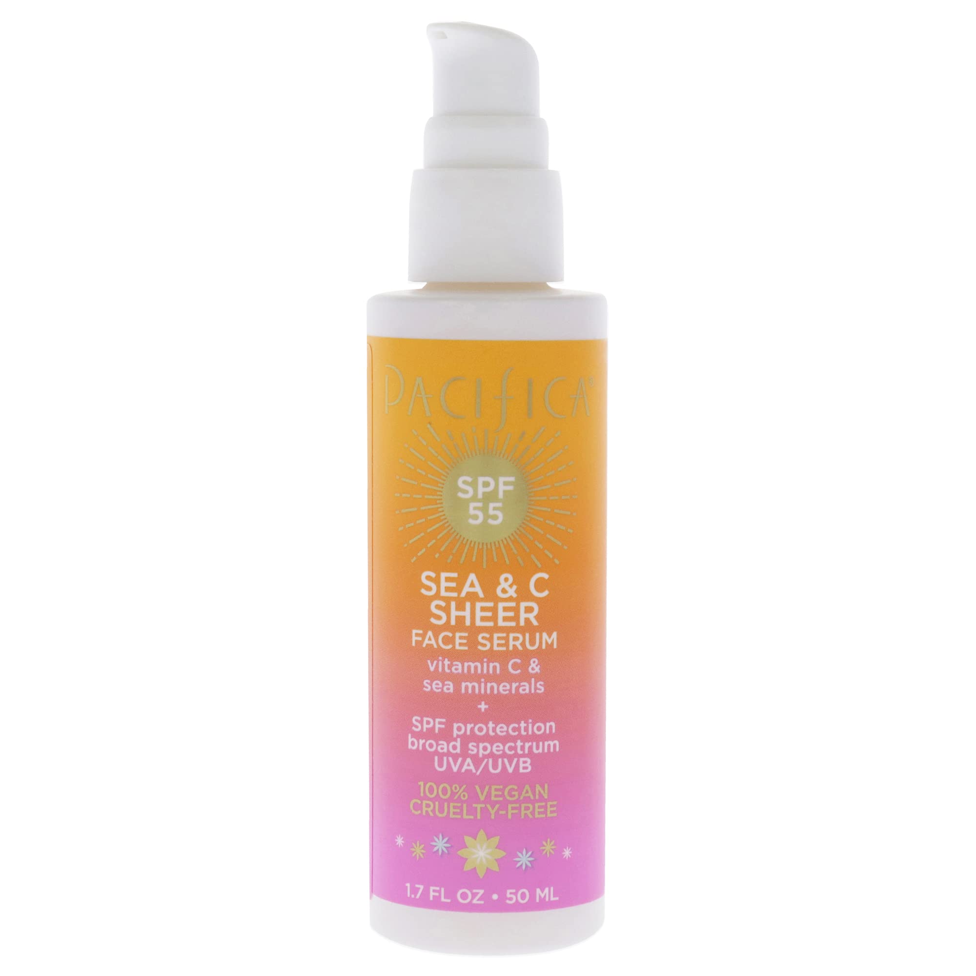 Foto 3 pulgar | Sérum Facial Pacifica Sea And C Sheer Spf 55, 50 Ml, Unisex - Venta Internacional.