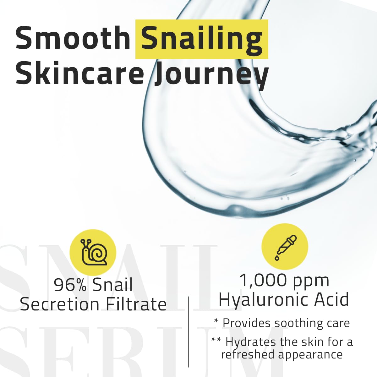 Foto 5 pulgar | Sérum Yeouth Snail Mucin 96 Power Essence 100 Ml Con Ácido Hialurónico - Venta Internacional.