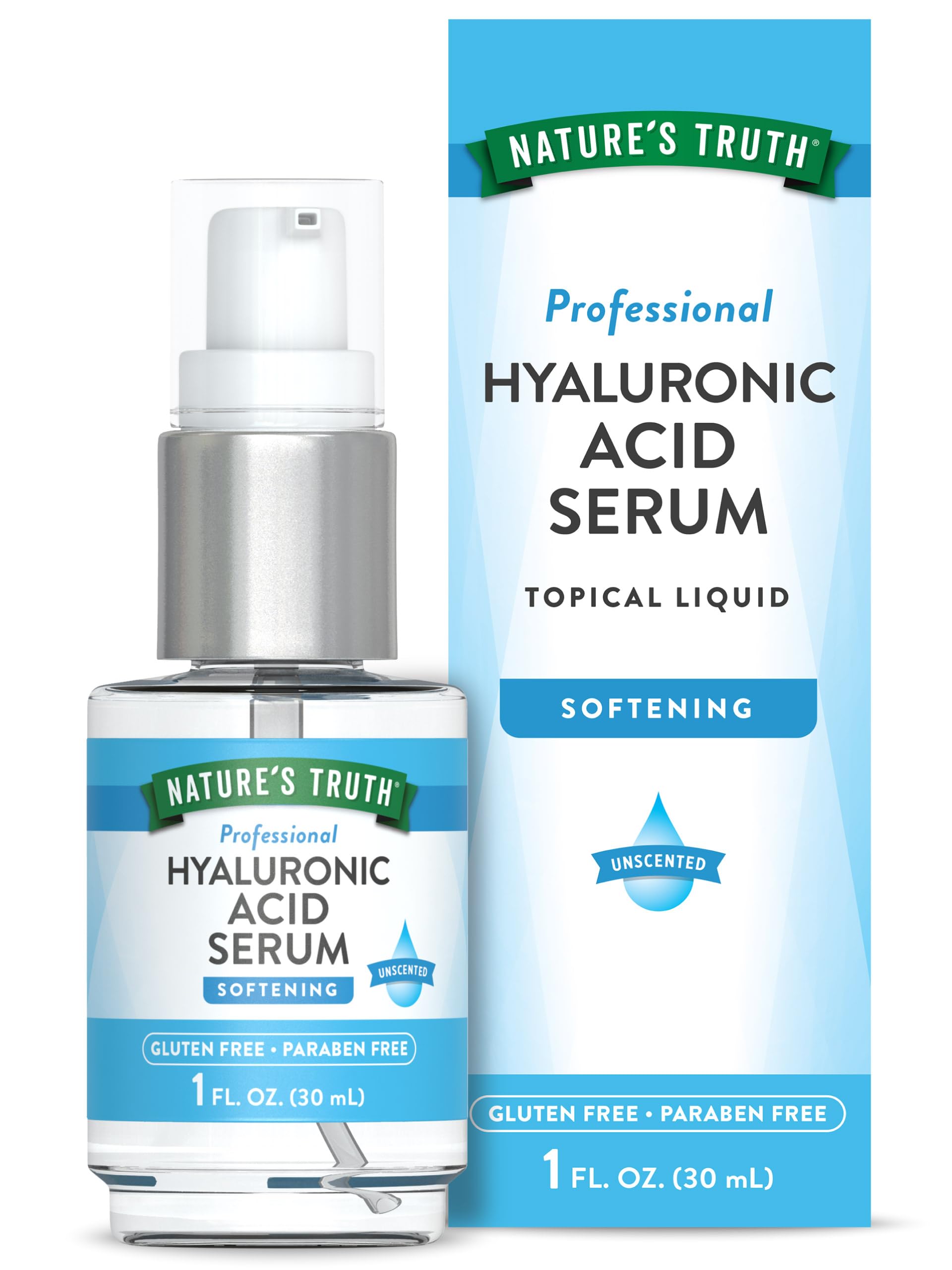 Sérum Nature's Truth De Ácido Hialurónico 30 Ml Para Piel - Venta Internacional.