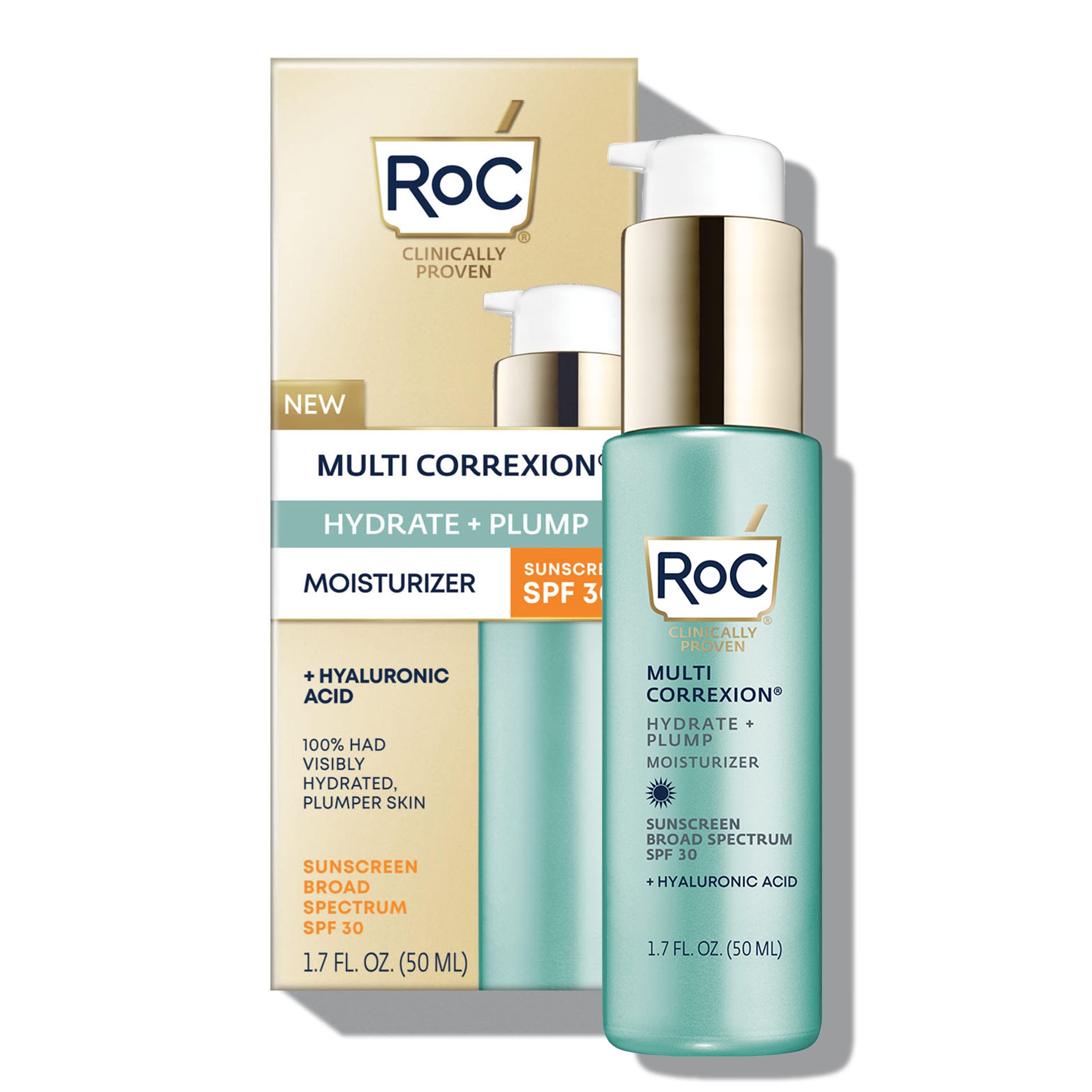 Hidratante Roc Multi Correxion Con Ácido Hialurónico Spf30 50 Ml - Venta Internacional.