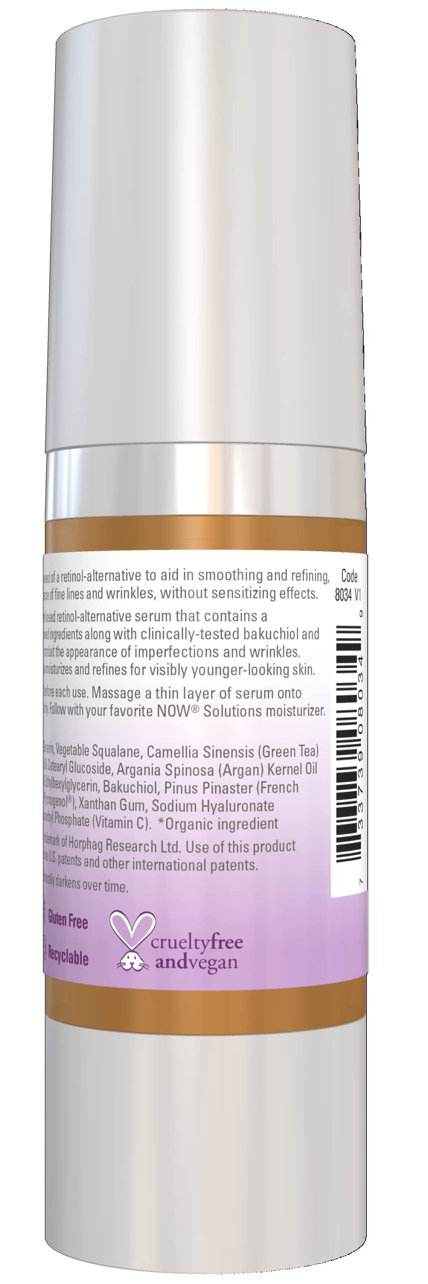 Foto 3 | Serum Now Solutions Bakuchiol Skin Renewal, 30 Ml - Venta Internacional.