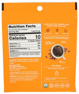 Foto 2 | Café Four Sigmatic Focus Organic Instant 50 Ml - Venta Internacional.