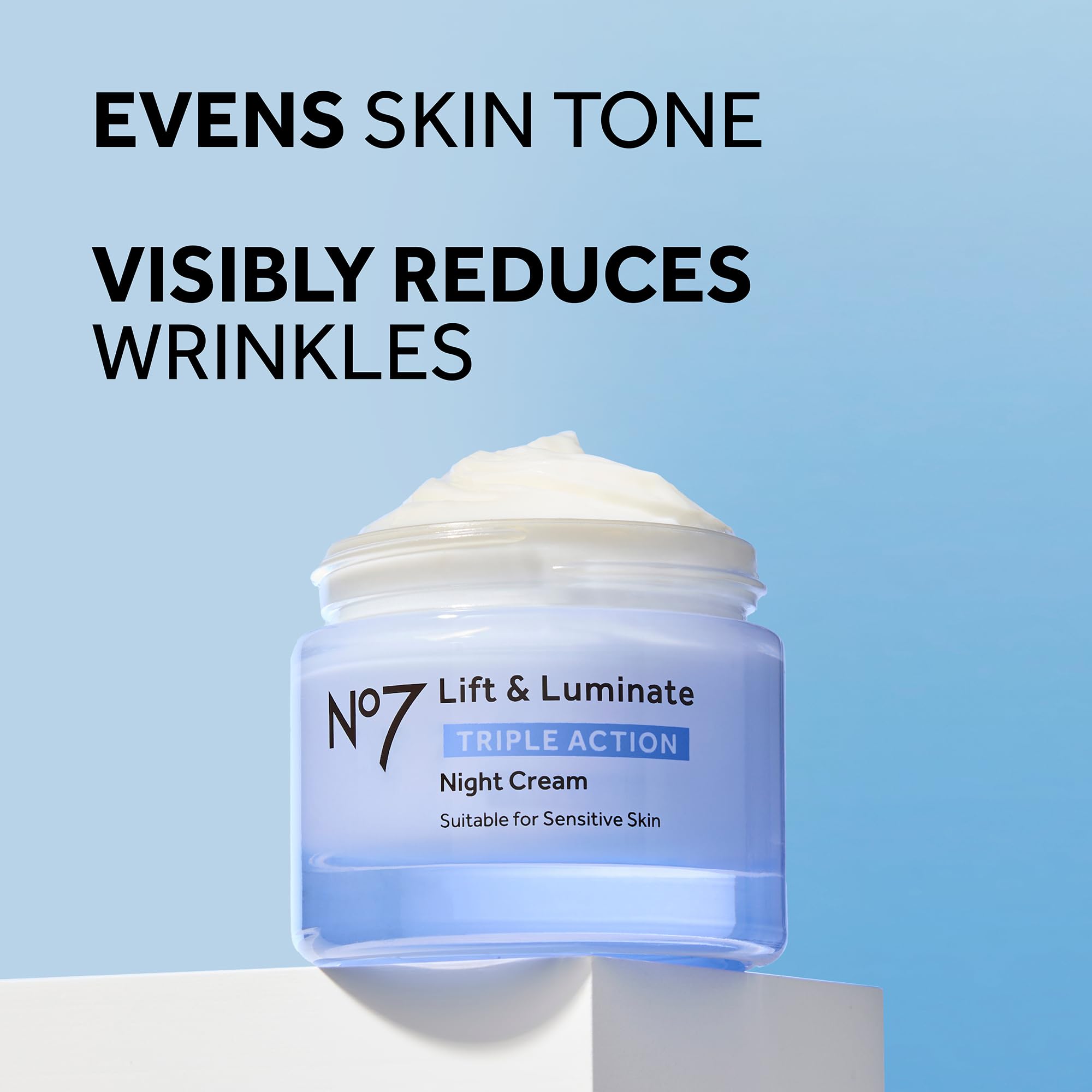 Foto 3 pulgar | Crema De Noche No7 Lift & Luminate Triple Action 50 Ml - Venta Internacional.
