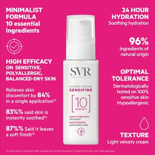 Foto 4 | Crema Facial Hidratante Svr Sensifine Hydra 40 Ml Sin Fragancia - Venta Internacional.