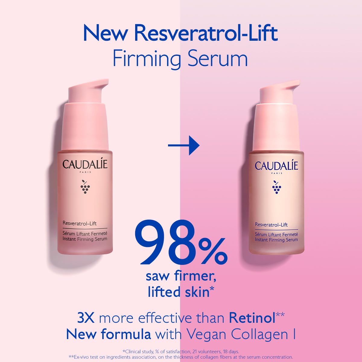 Foto 3 pulgar | Serum Caudalie Resveratrol-lift  Alternativa Al Retinol Reafirmante Instantáneo - Venta Internacional.