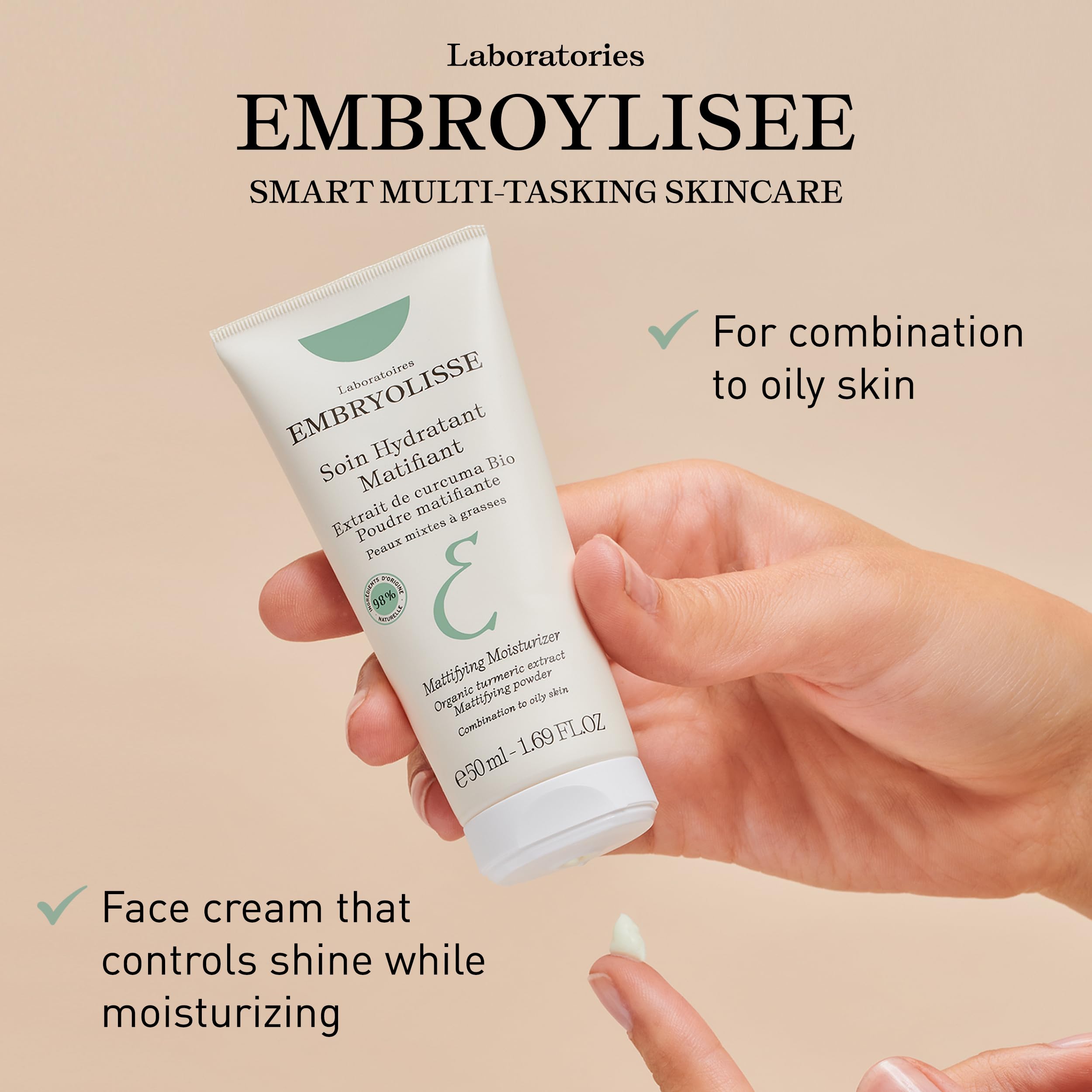 Foto 3 pulgar | Crema Hidratante Embryolisse Matifying Oil Control 50 Ml - Venta Internacional.