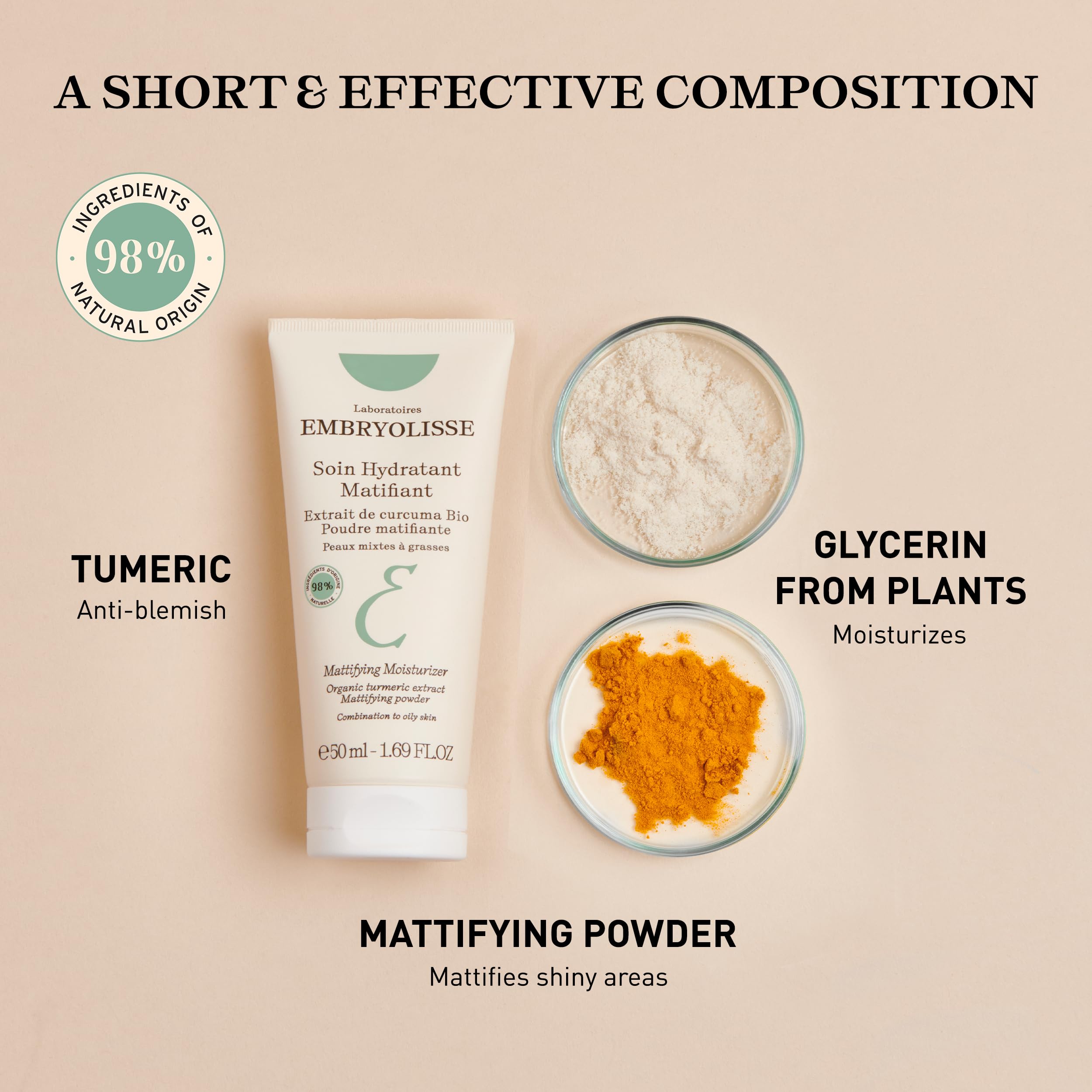 Foto 5 pulgar | Crema Hidratante Embryolisse Matifying Oil Control 50 Ml - Venta Internacional.