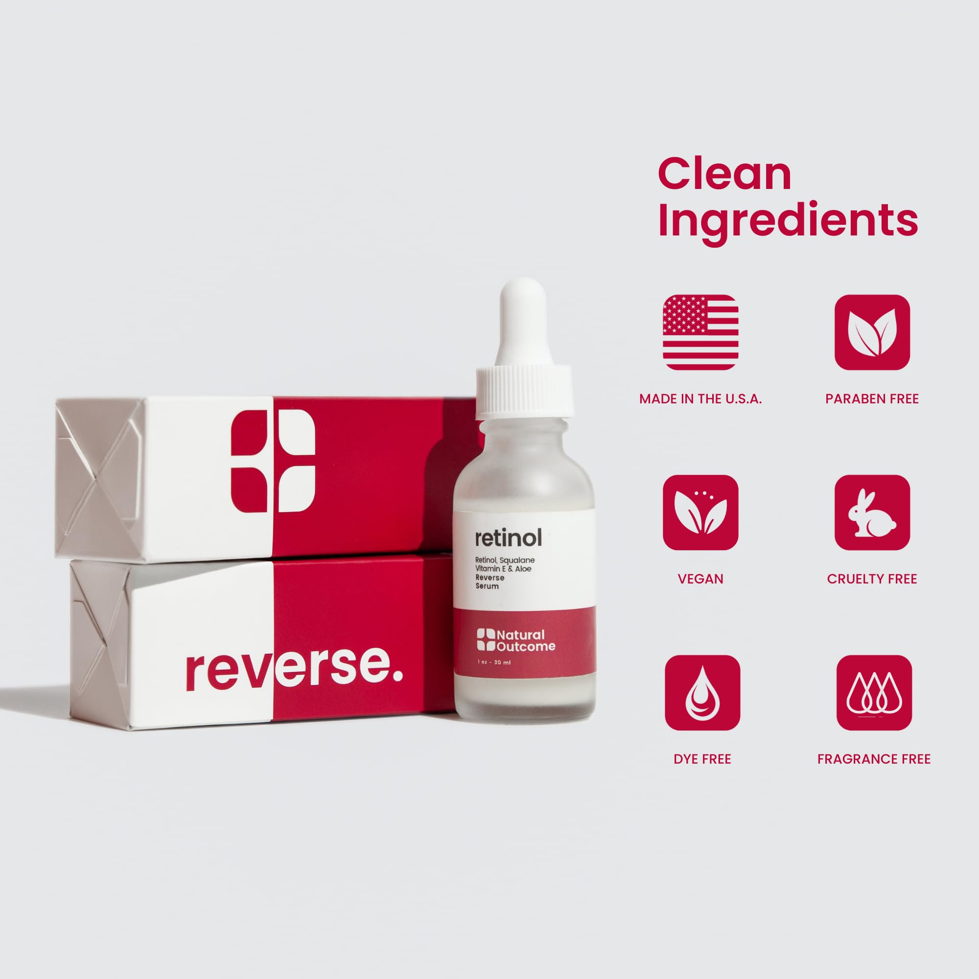 Foto 6 pulgar | Sérum Natural Outcome Retinol Para Rostro De 30 Ml Con Ácido Hialurónico - Venta Internacional.