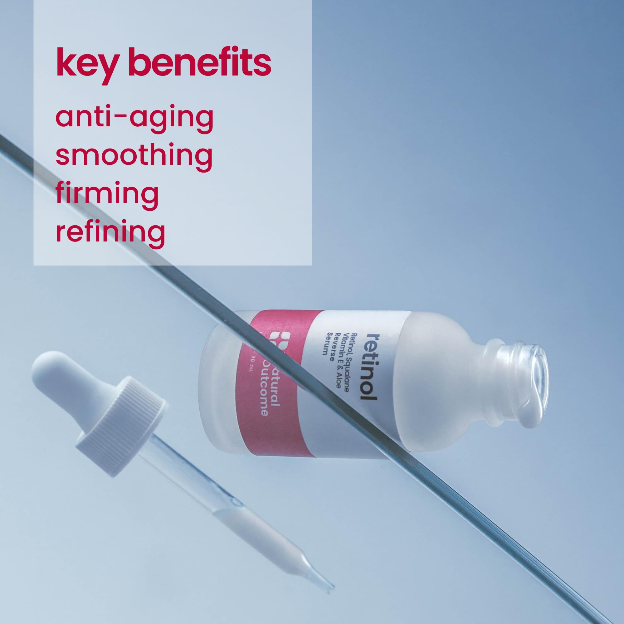 Foto 7 pulgar | Sérum Natural Outcome Retinol Para Rostro De 30 Ml Con Ácido Hialurónico - Venta Internacional.