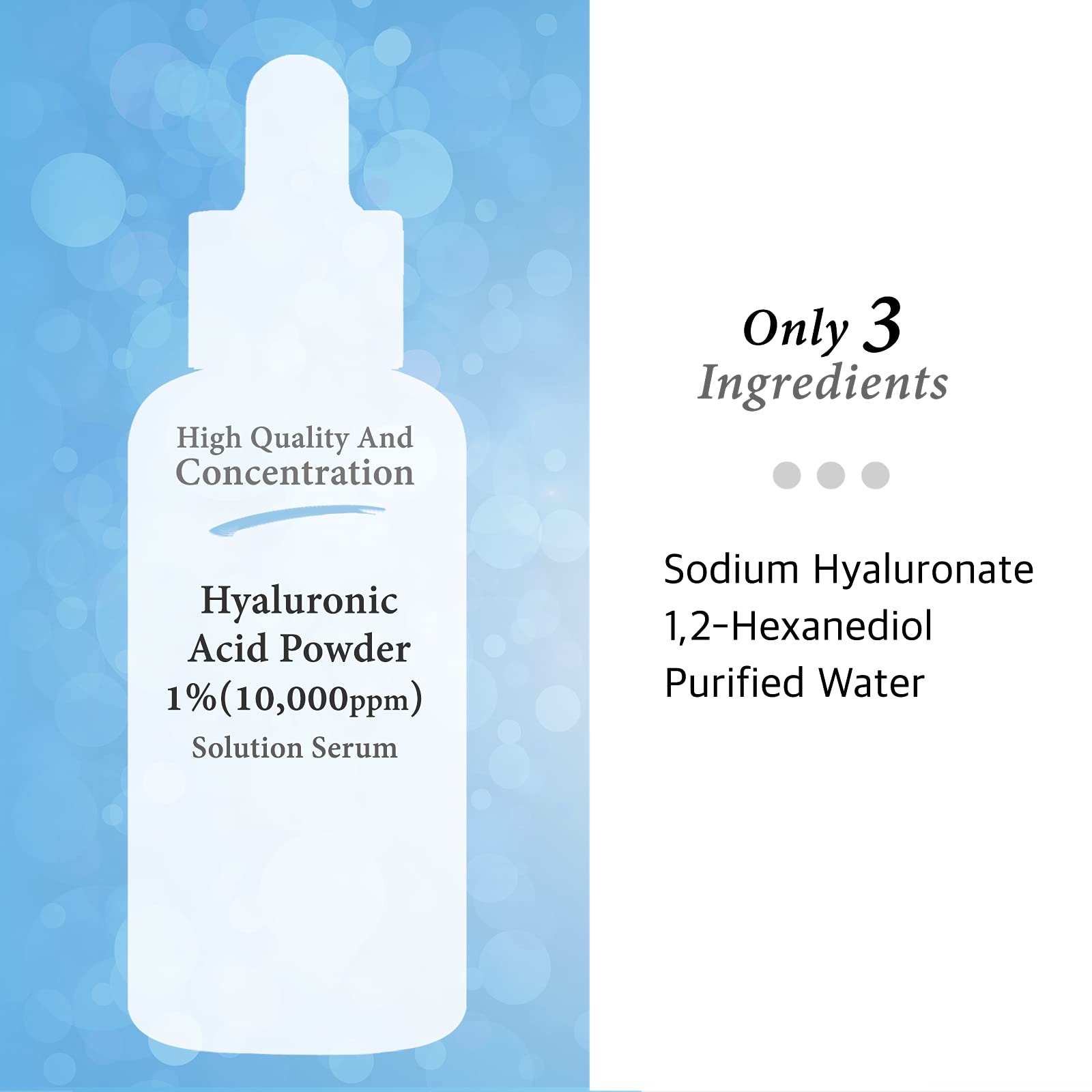 Foto 5 | Serum Cos De Baha Ácido Hialurónico Puro 1% En Polvo, 30 Ml - Venta Internacional.