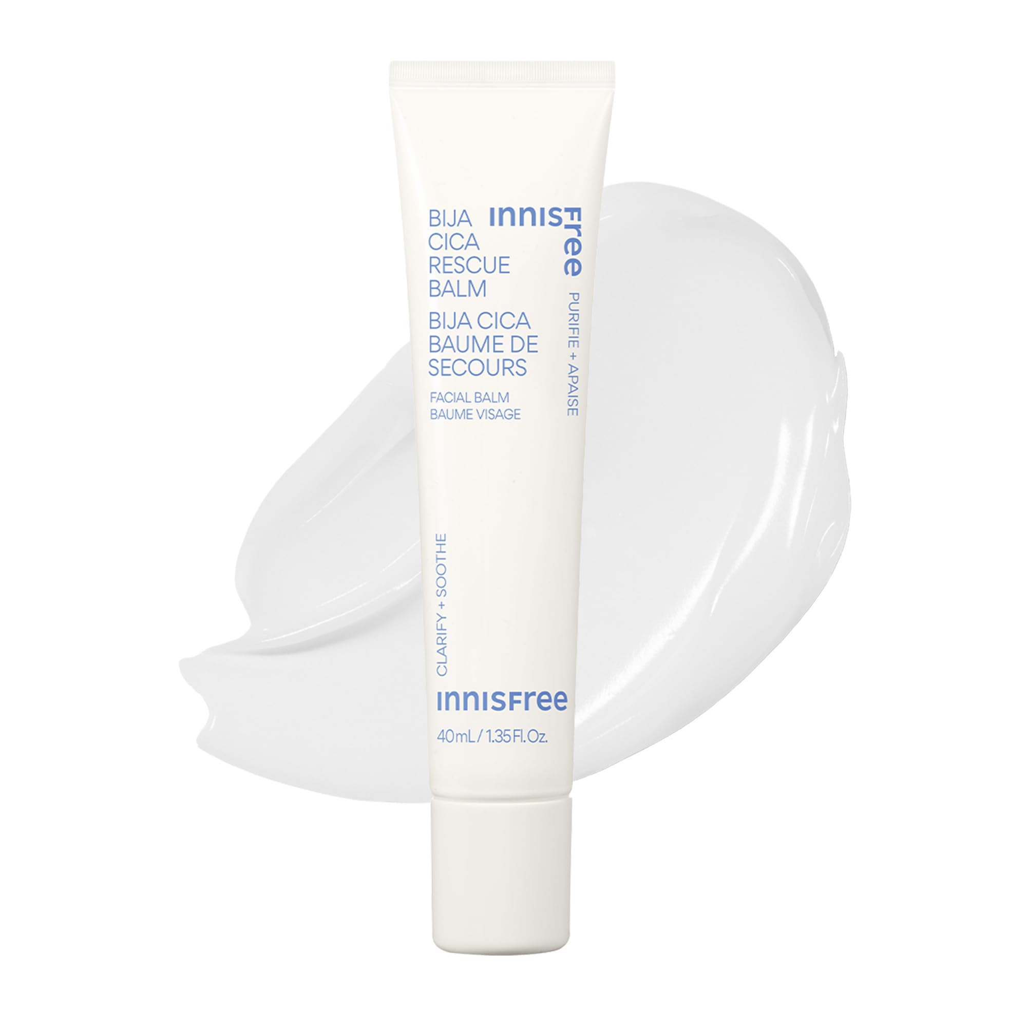 Foto 2 pulgar | Bálsamo Hidratante Innisfree Bija Cica Rescue Balm Con Escualano - Venta Internacional.