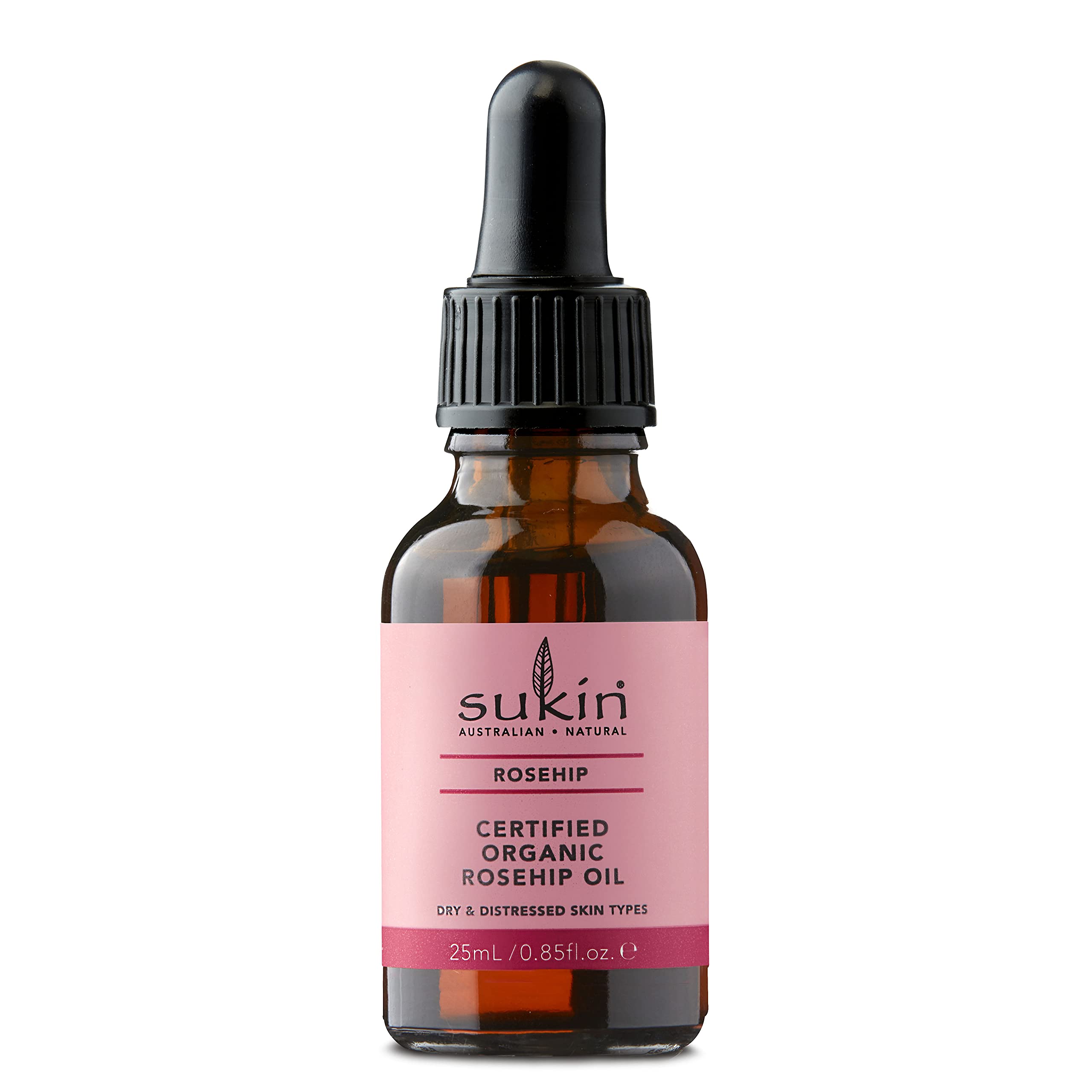 Foto 1 | Aceite De Rosa Mosqueta Certificado Orgánico Sukin De 25 Ml Para Cicatrices Y Envejecimiento - Venta Internacional.