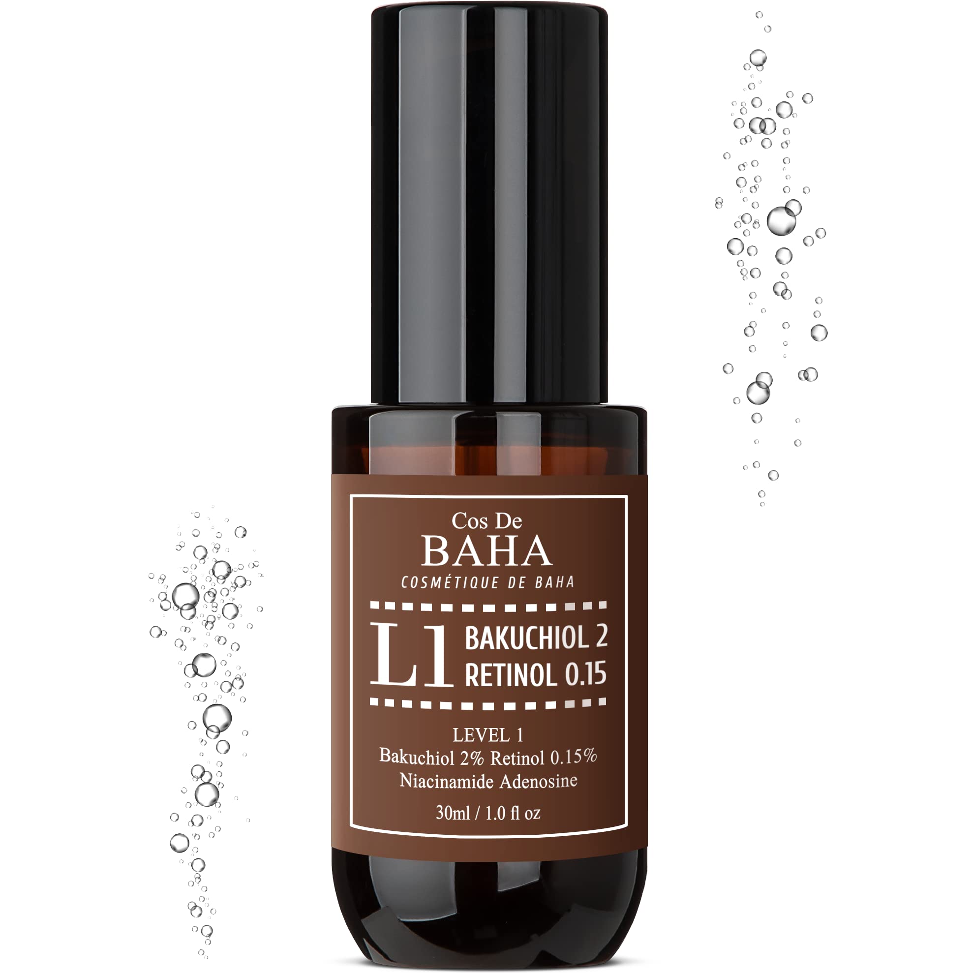 Foto 8 pulgar | Sérum Facial Cos De Baha Retinol 0 15% Bakuchiol 2% 30 Ml - Venta Internacional.
