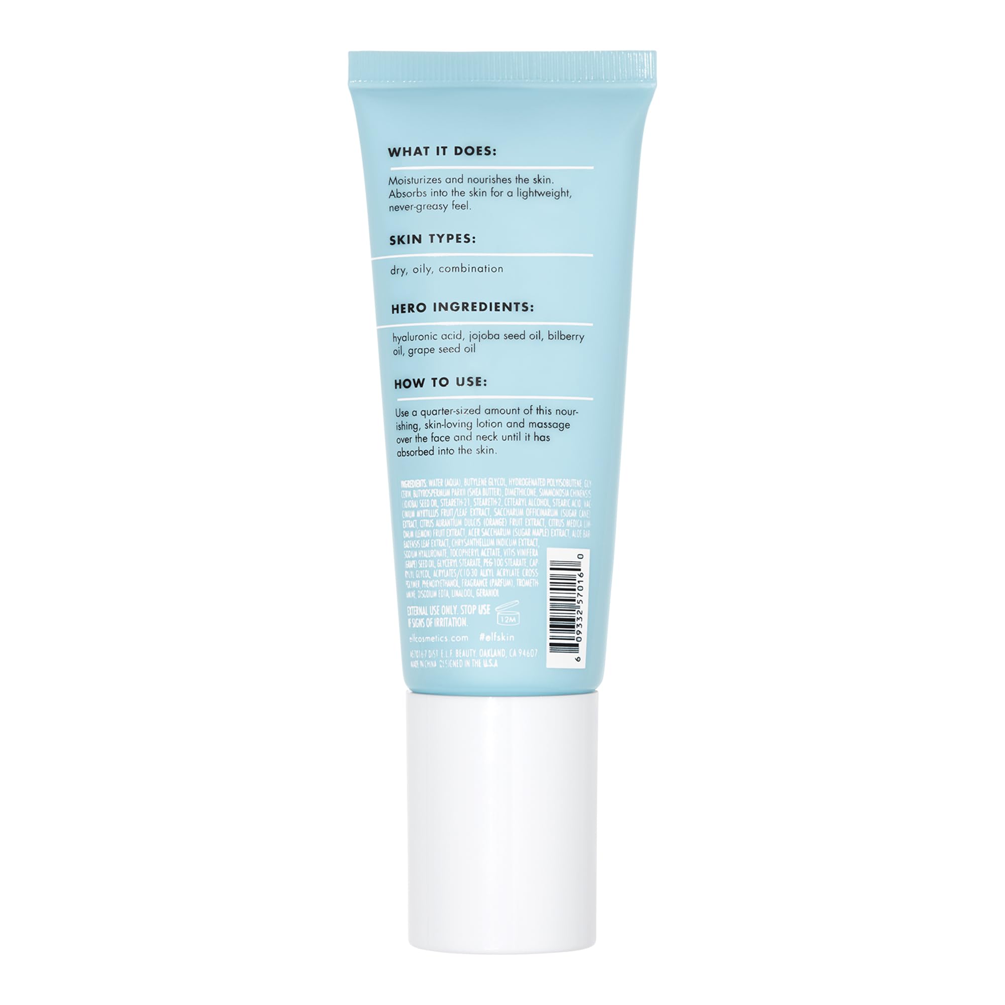 Foto 3 pulgar | Hidratante E.l.f. Ojos  Labios  Hidratación Facial  75 Ml - Venta Internacional.