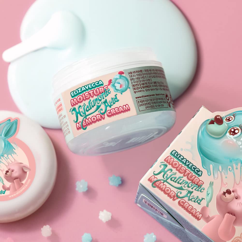 Foto 7 pulgar | Crema Elizavecca Moisture Con Ácido Hialurónico Memory 100 Ml - Venta Internacional.