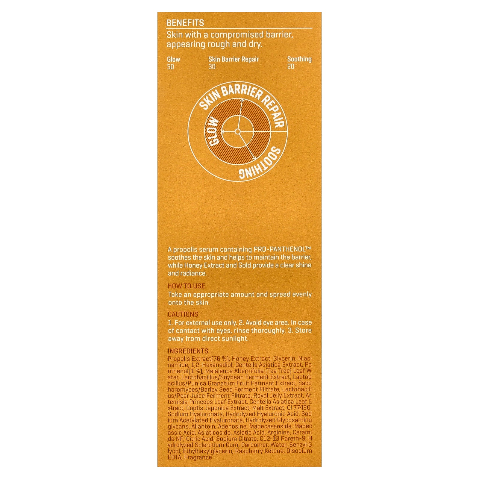 Foto 4 pulgar | Sérum Some By Mi Propolis B5 Glow Barrier Calmante 50 Ml - Venta Internacional.